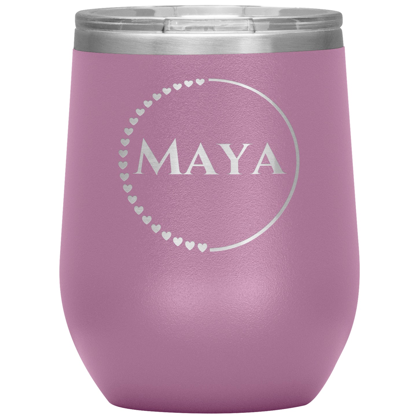 Custom Half Heart Tumbler