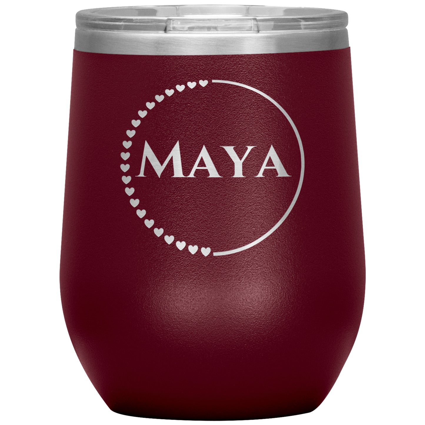 Custom Half Heart Tumbler