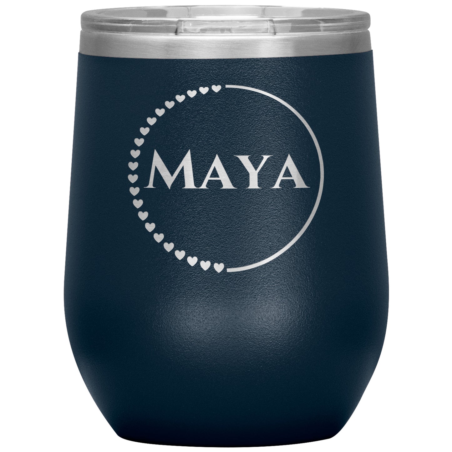 Custom Half Heart Tumbler