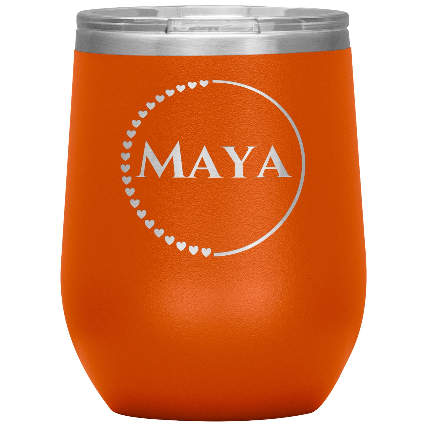 Custom Half Heart Tumbler