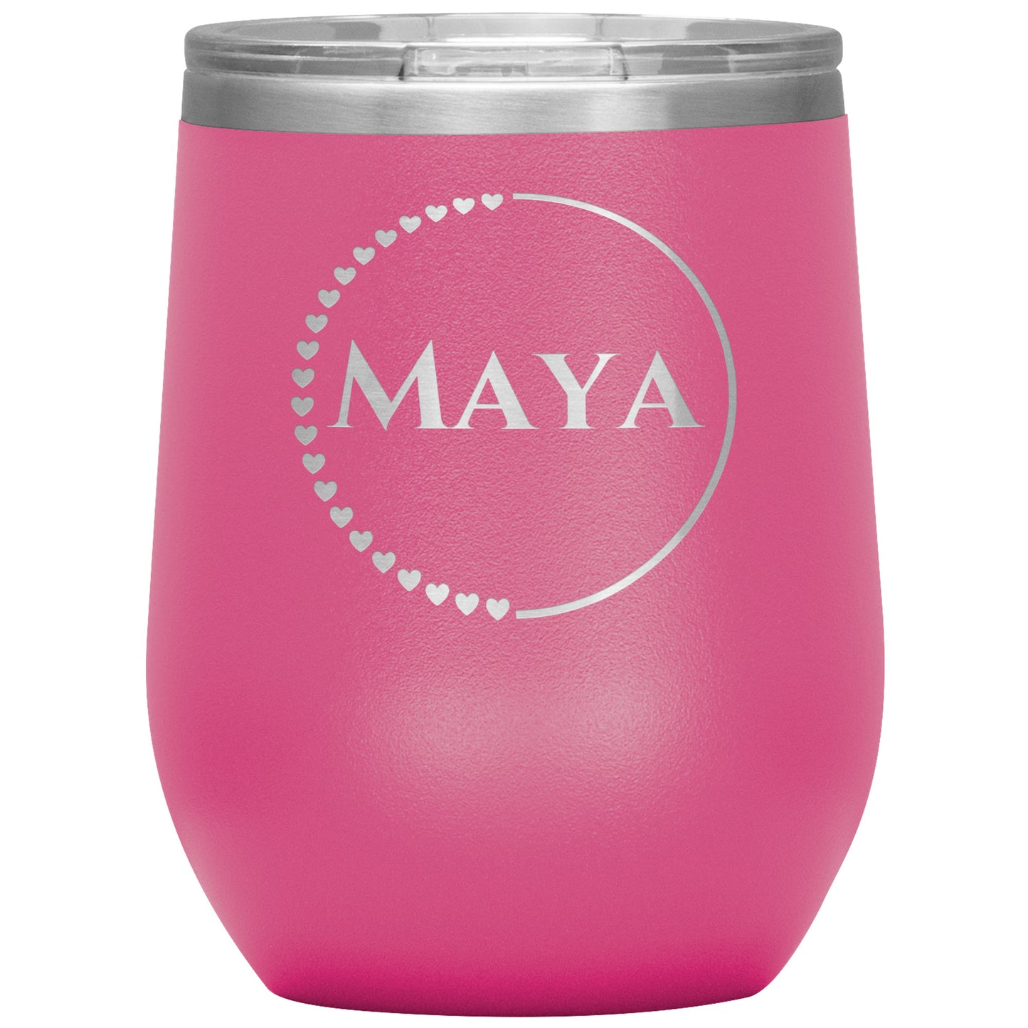 Custom Half Heart Tumbler