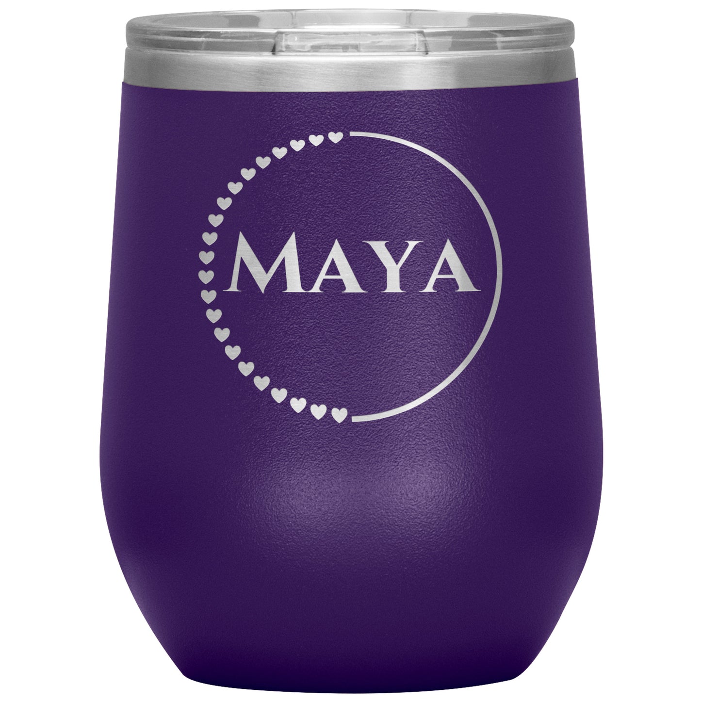 Custom Half Heart Tumbler