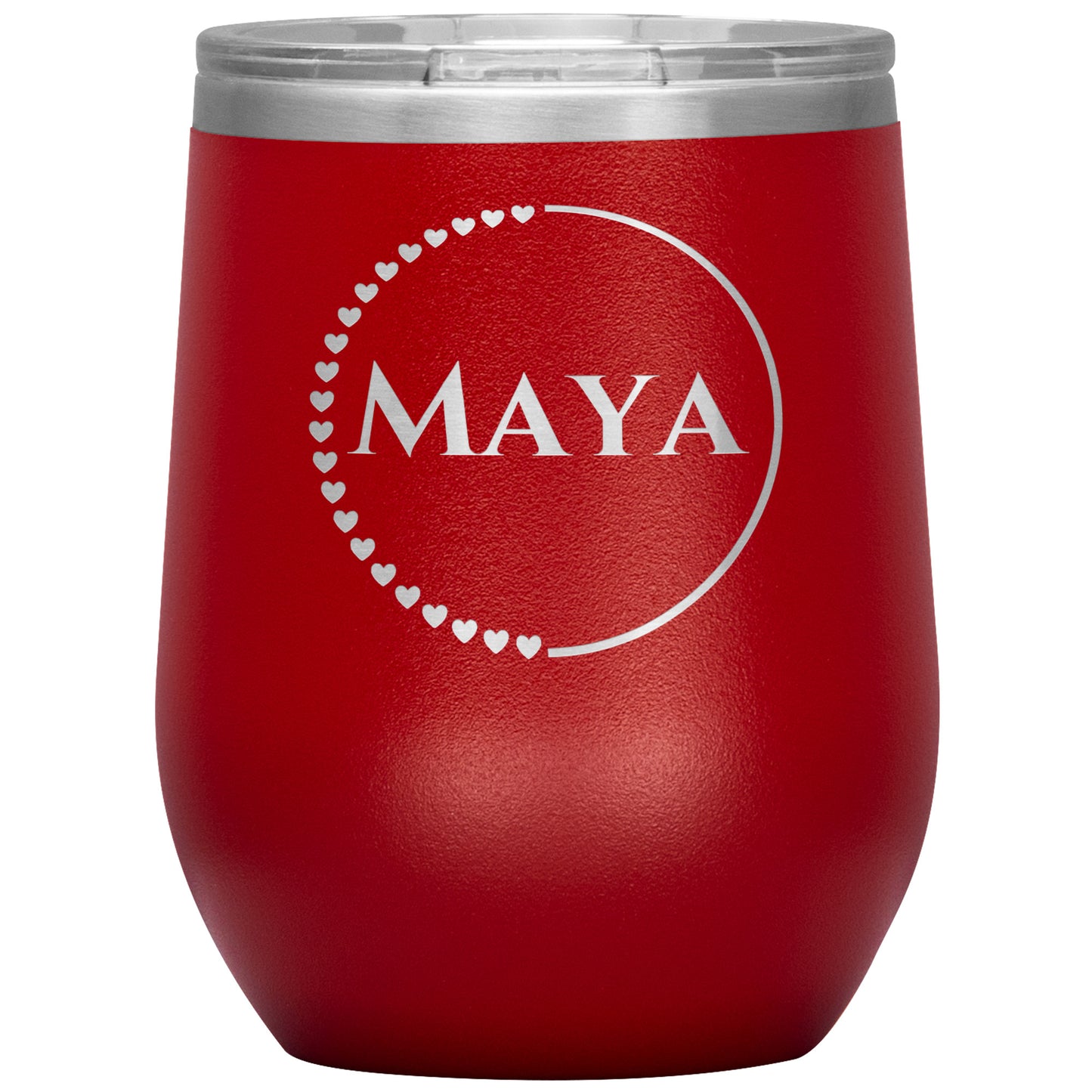 Custom Half Heart Tumbler