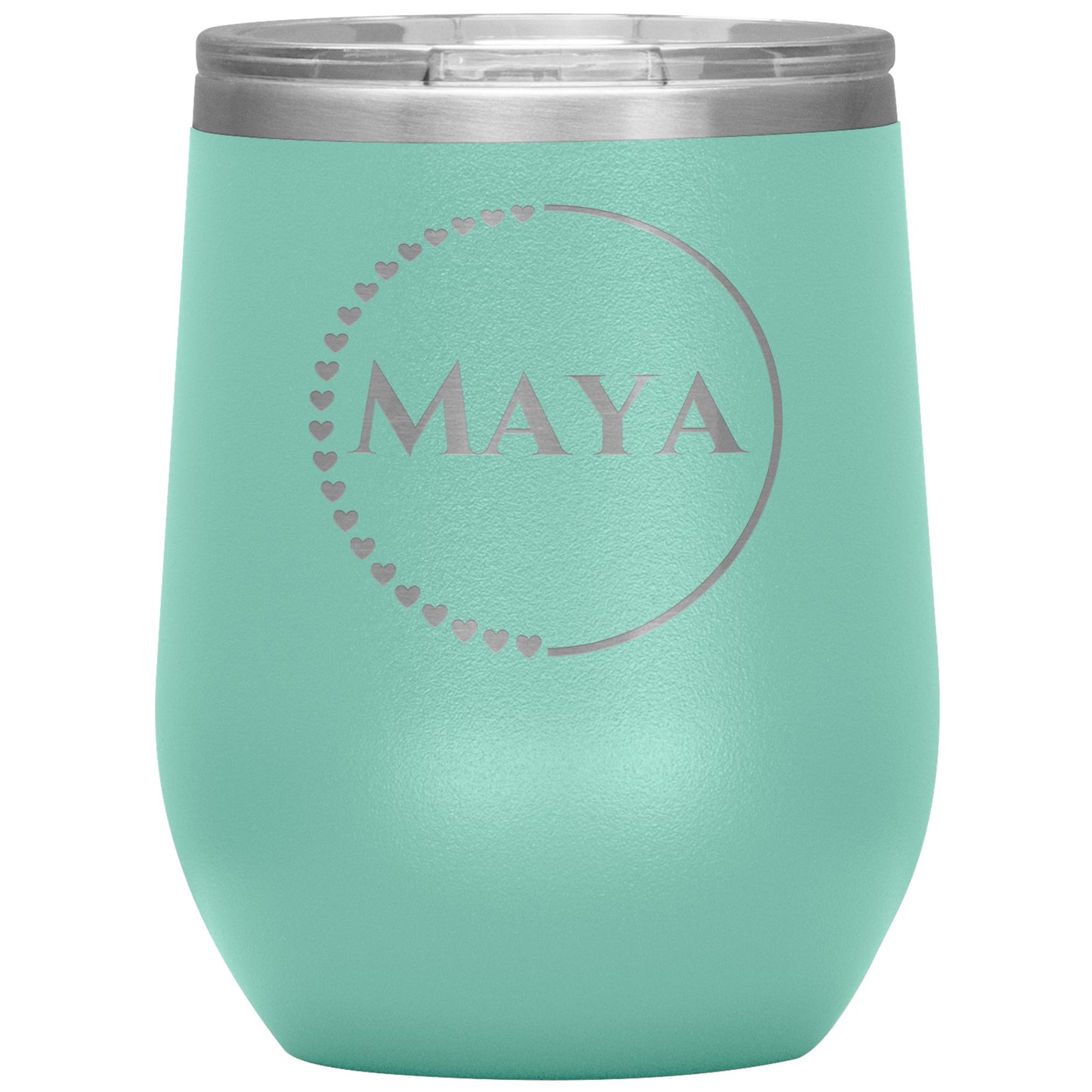 Custom Half Heart Tumbler