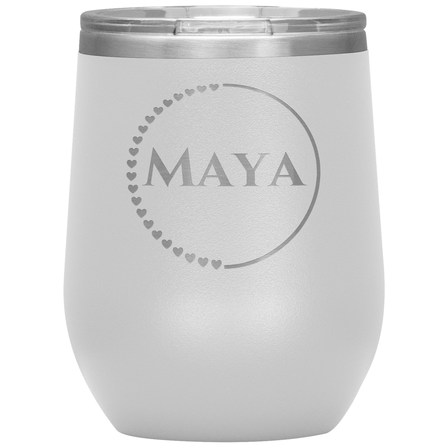 Custom Half Heart Tumbler