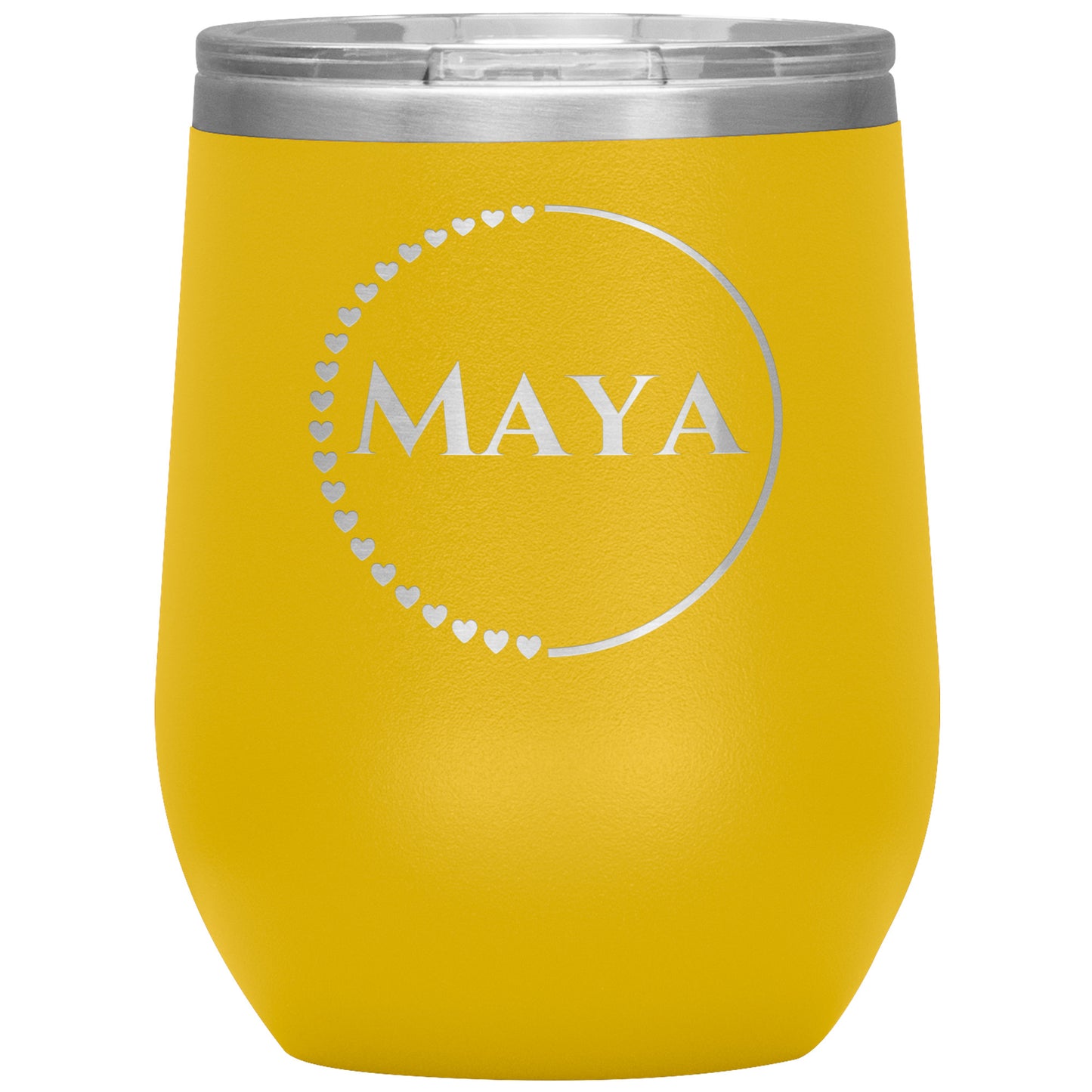 Custom Half Heart Tumbler