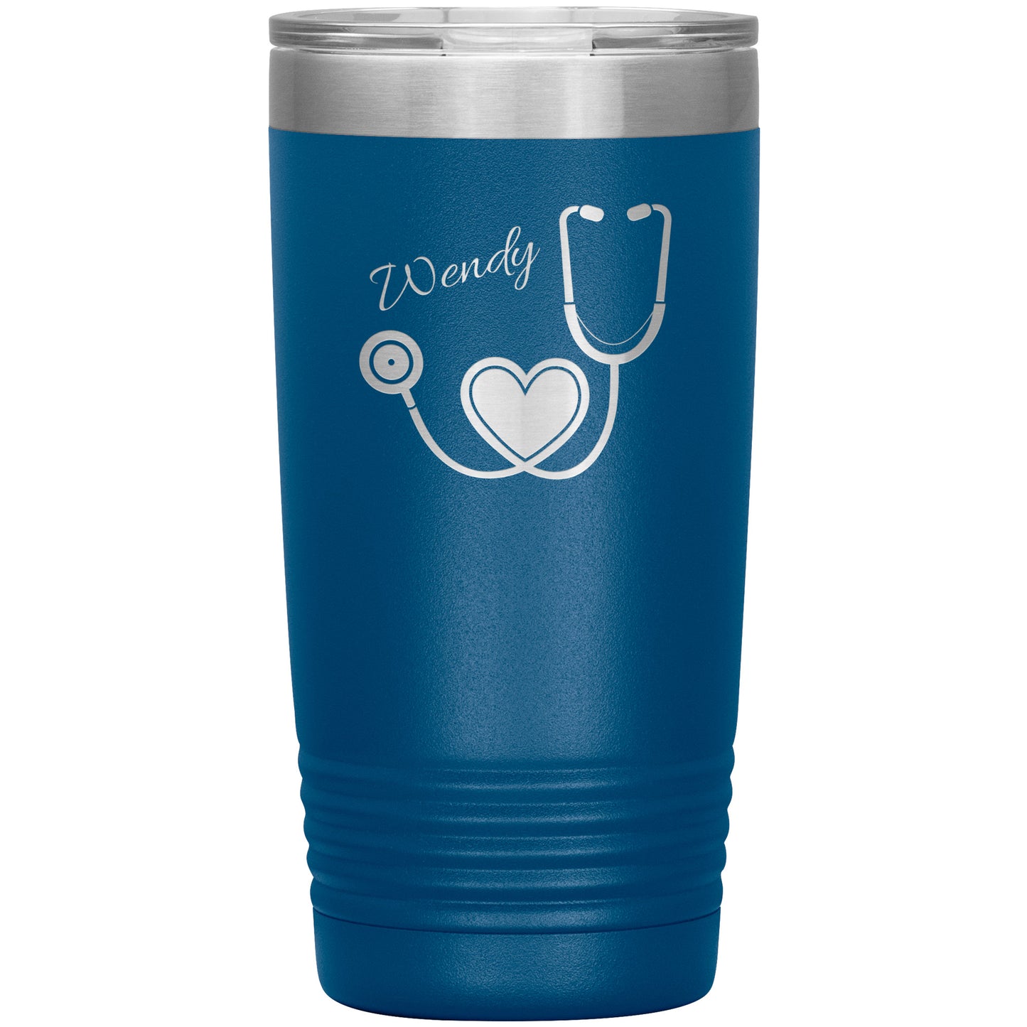 Custom Heart Stethoscope Tumbler
