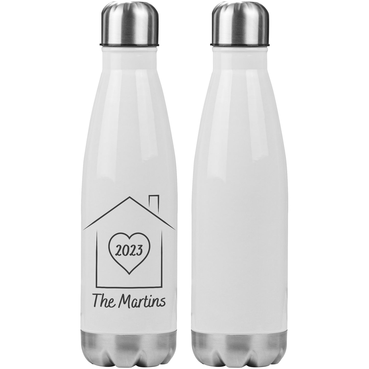 Custom Housewarming Insulated Water Bottle