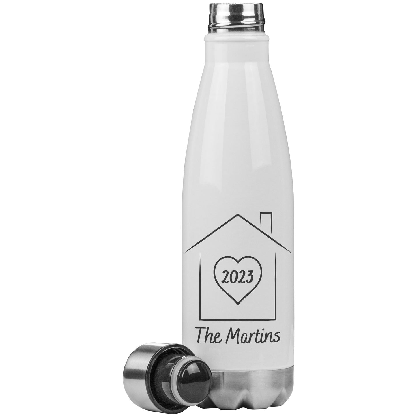 Custom Housewarming Insulated Water Bottle