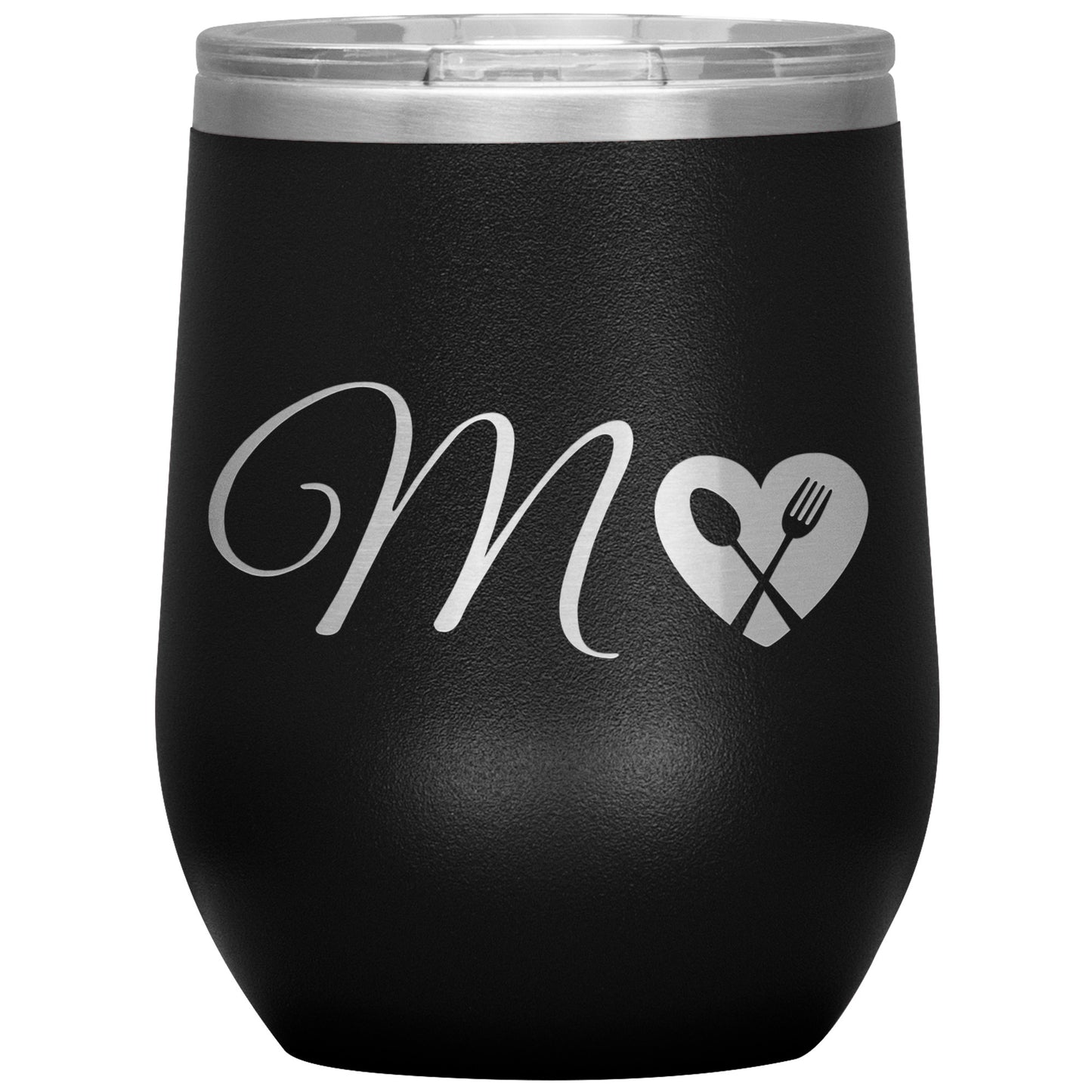 Custom Initial Tableware Wine Tumbler ❤️