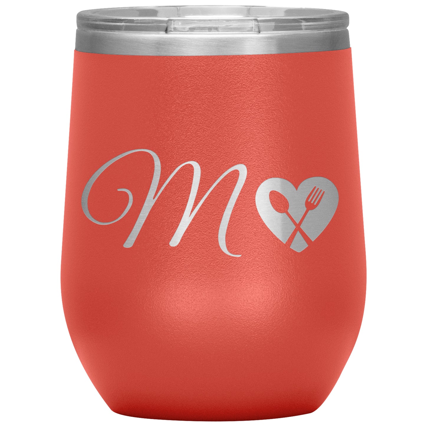 Custom Initial Tableware Wine Tumbler ❤️