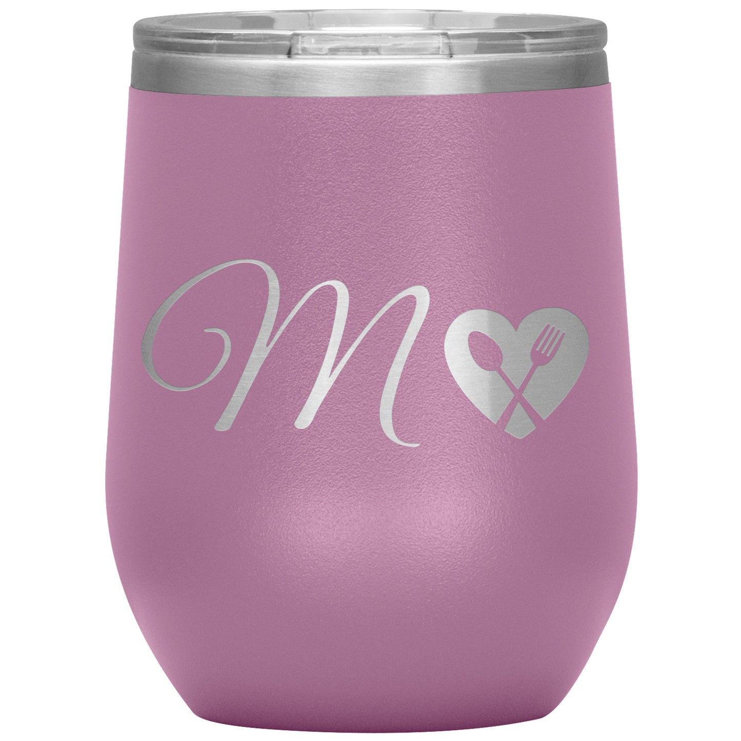 Custom Initial Tableware Wine Tumbler ❤️