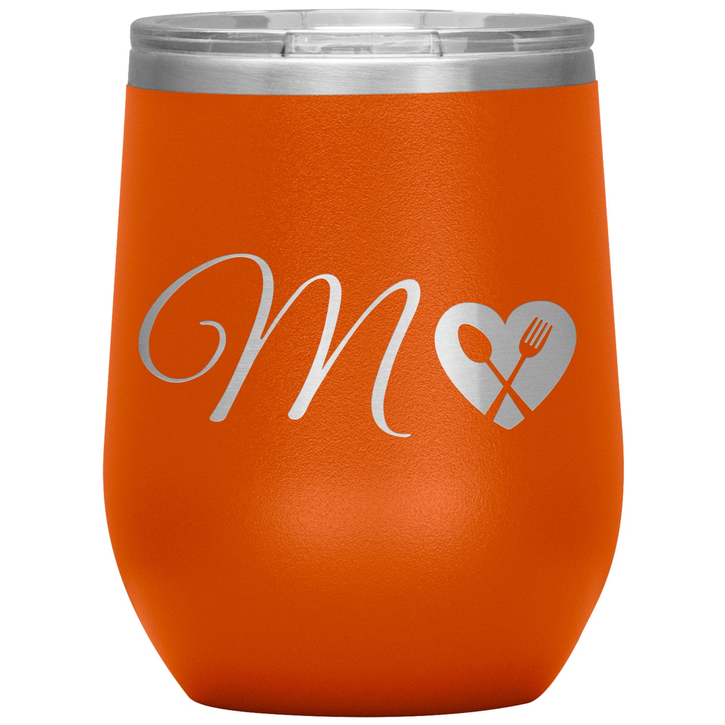 Custom Initial Tableware Wine Tumbler ❤️