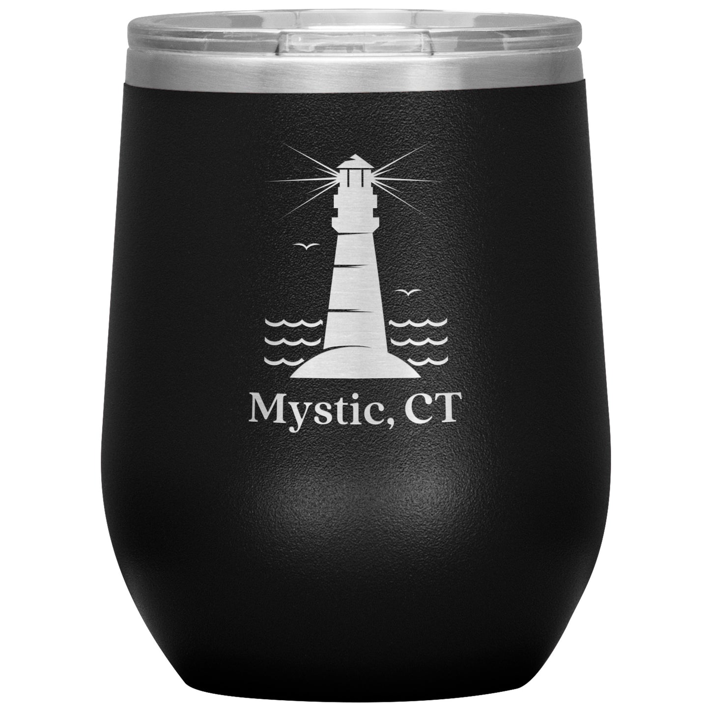 Custom Lighthouse Wine Tumbler