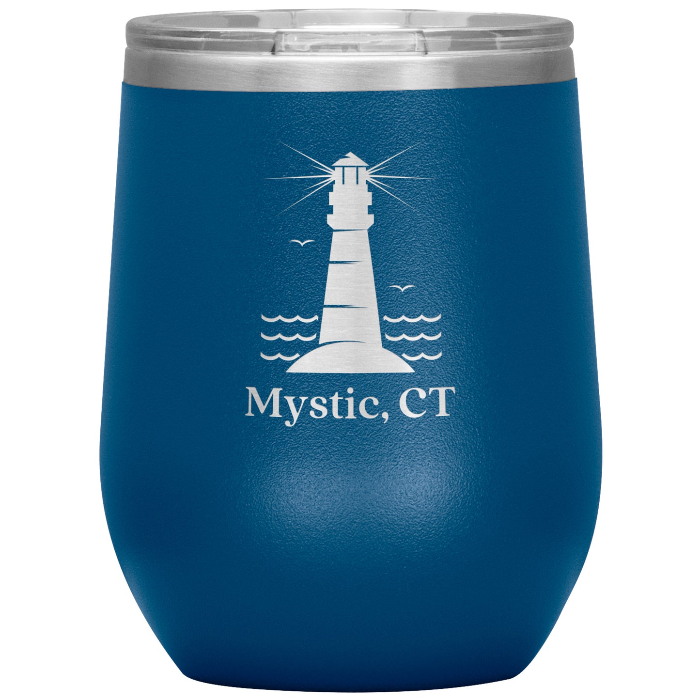 Custom Lighthouse Wine Tumbler