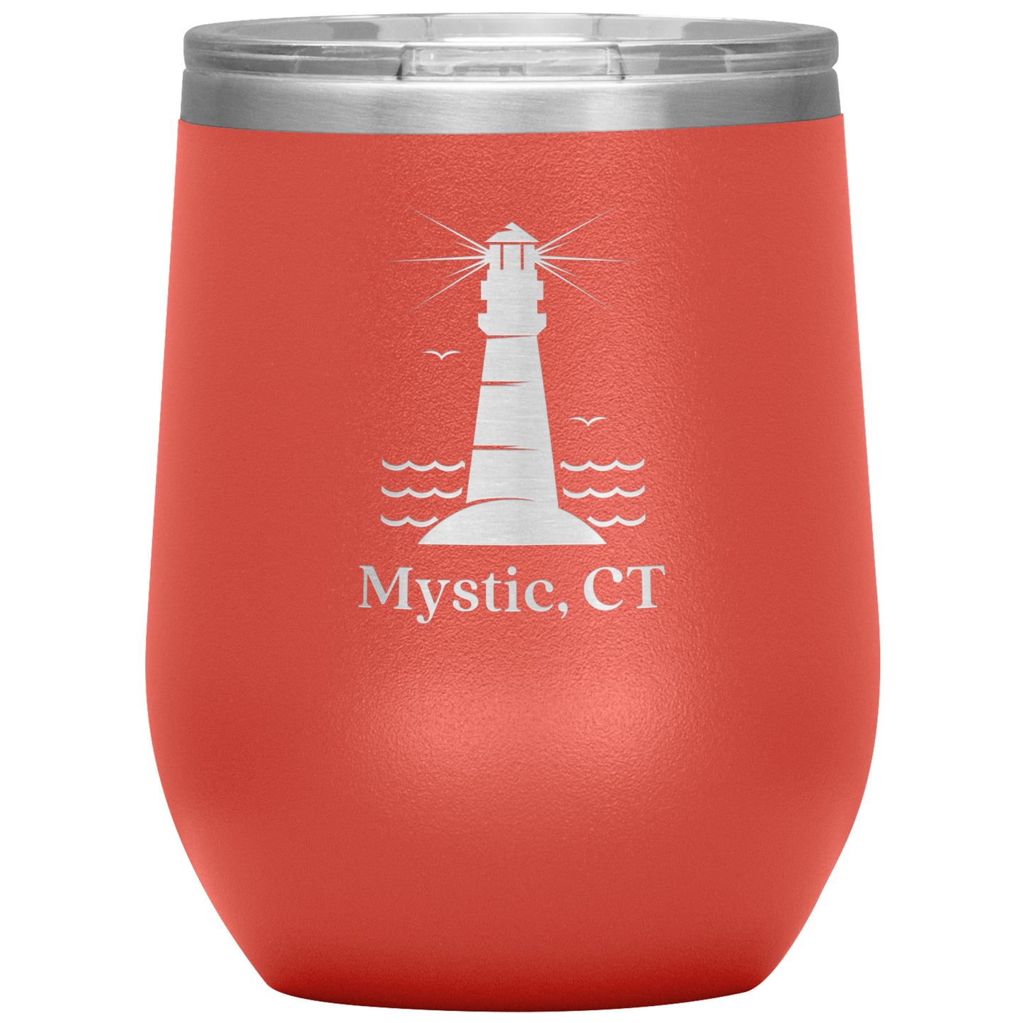 Custom Lighthouse Wine Tumbler