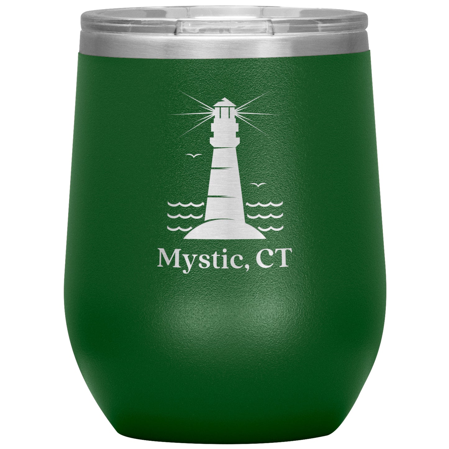 Custom Lighthouse Wine Tumbler