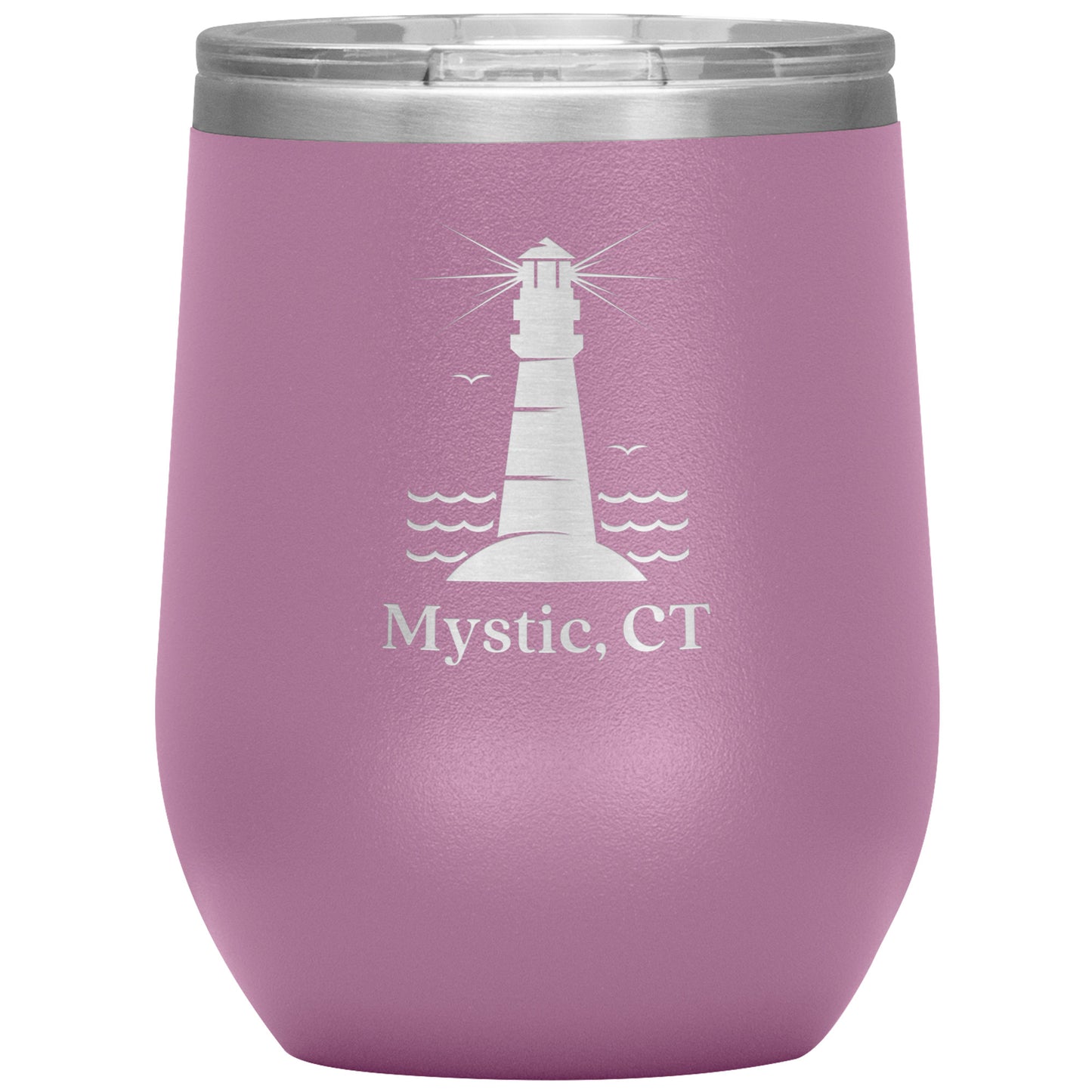 Custom Lighthouse Wine Tumbler