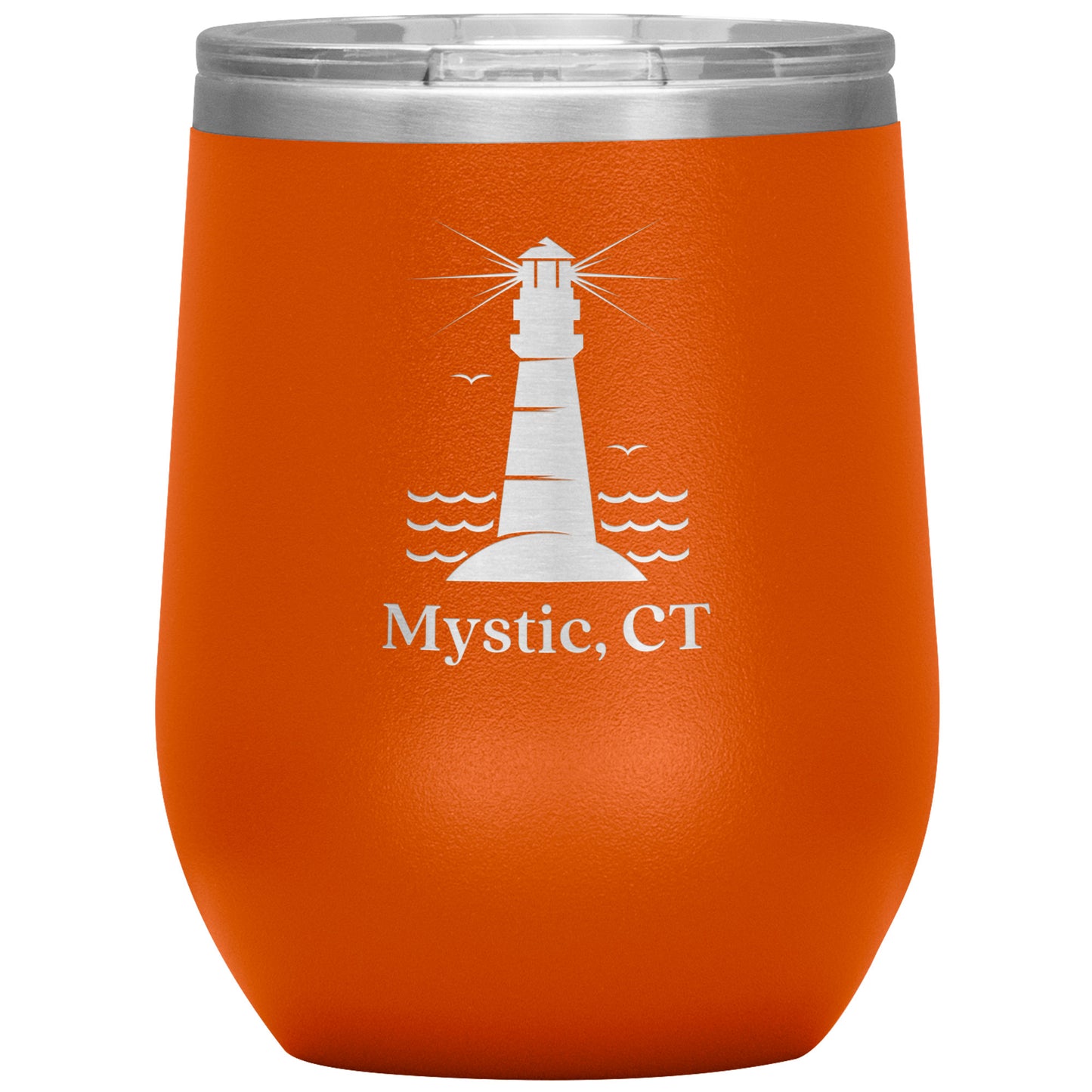 Custom Lighthouse Wine Tumbler