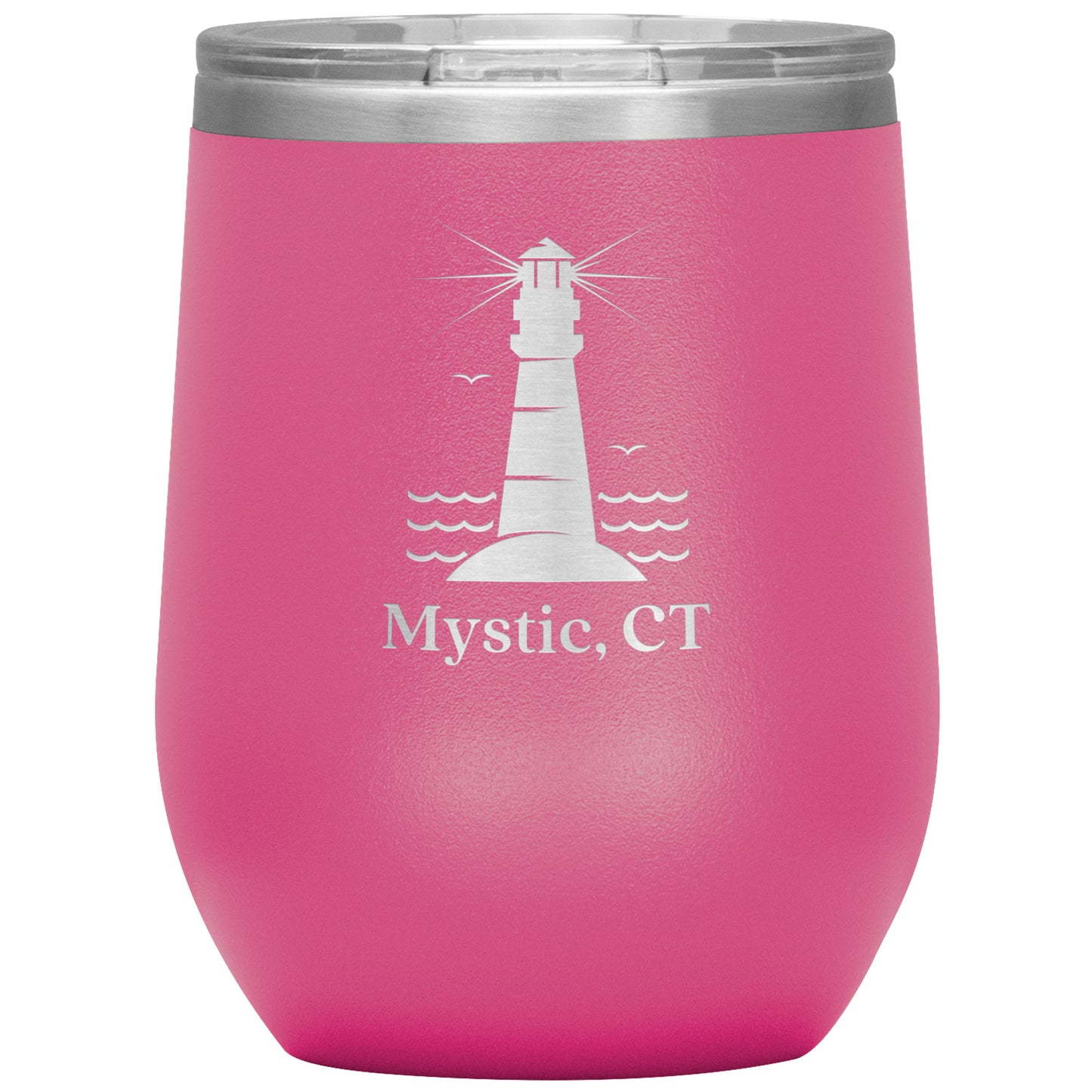 Custom Lighthouse Wine Tumbler