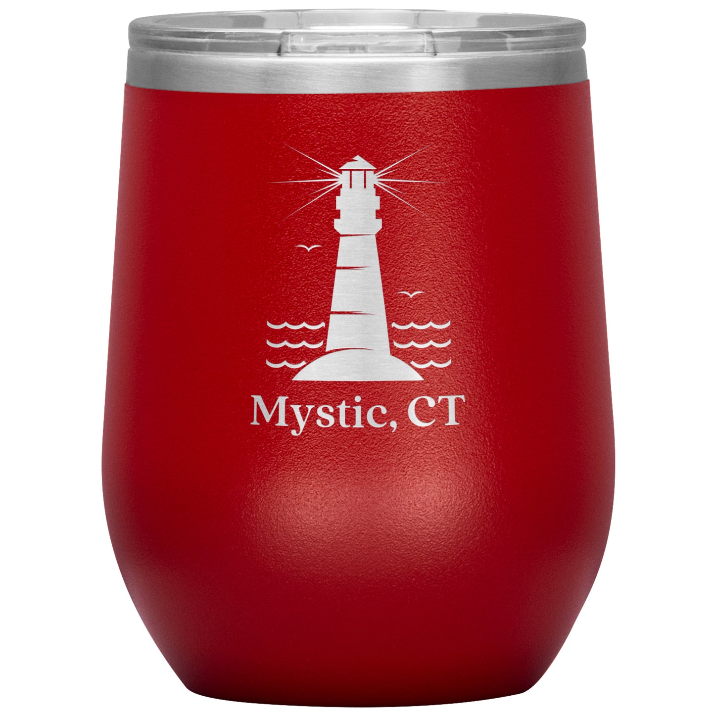 Custom Lighthouse Wine Tumbler