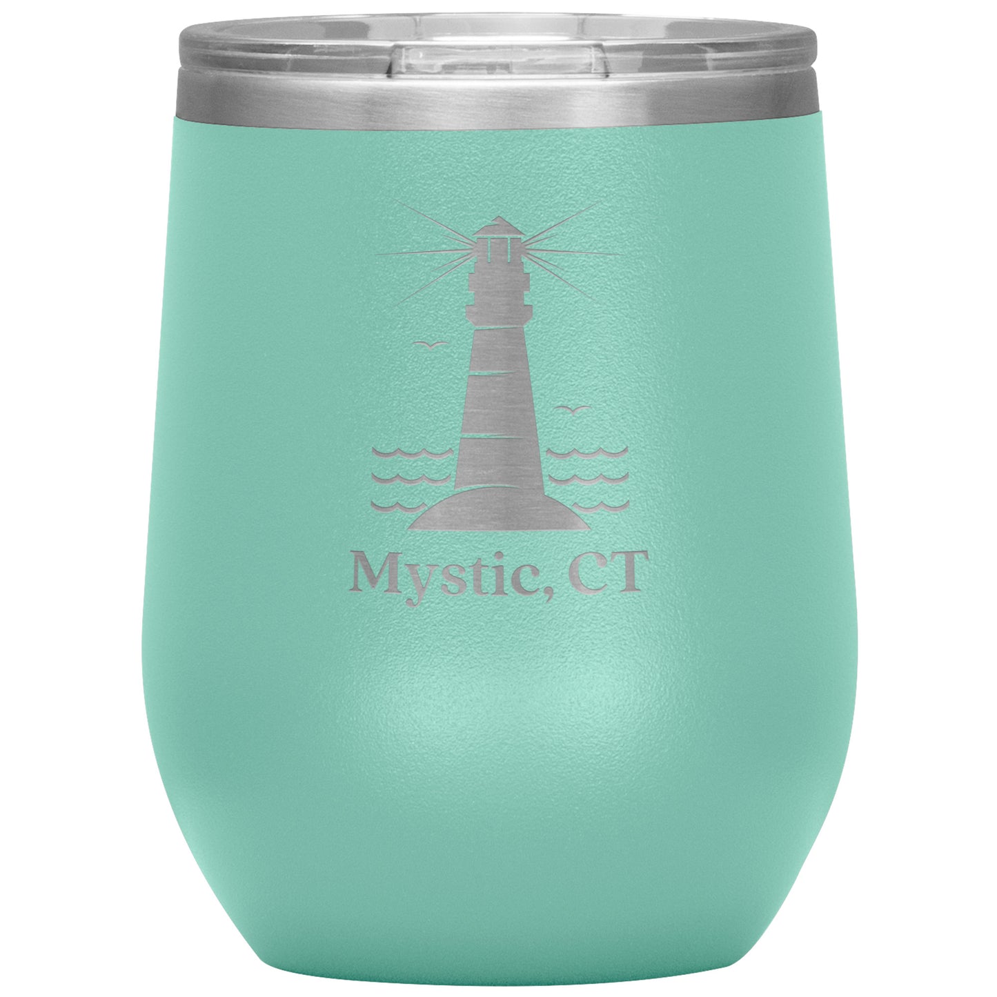 Custom Lighthouse Wine Tumbler