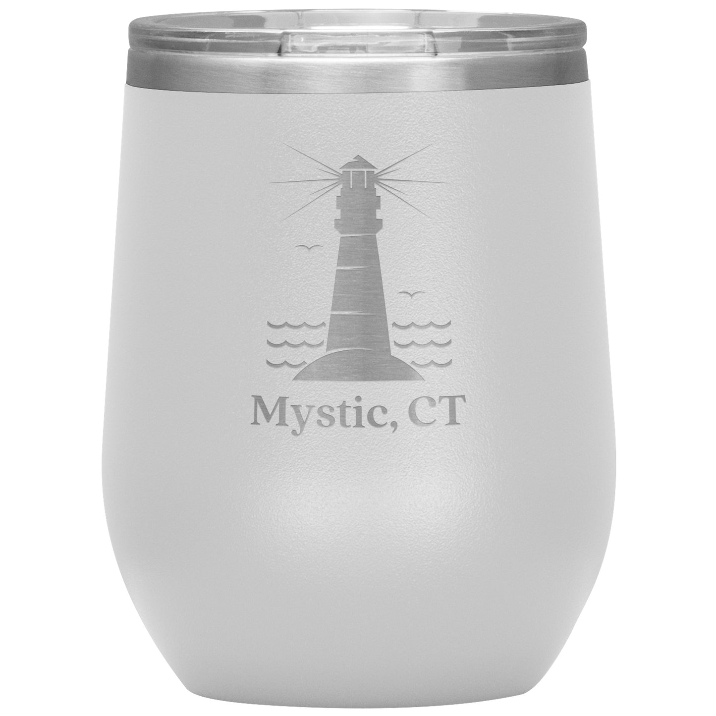 Custom Lighthouse Wine Tumbler