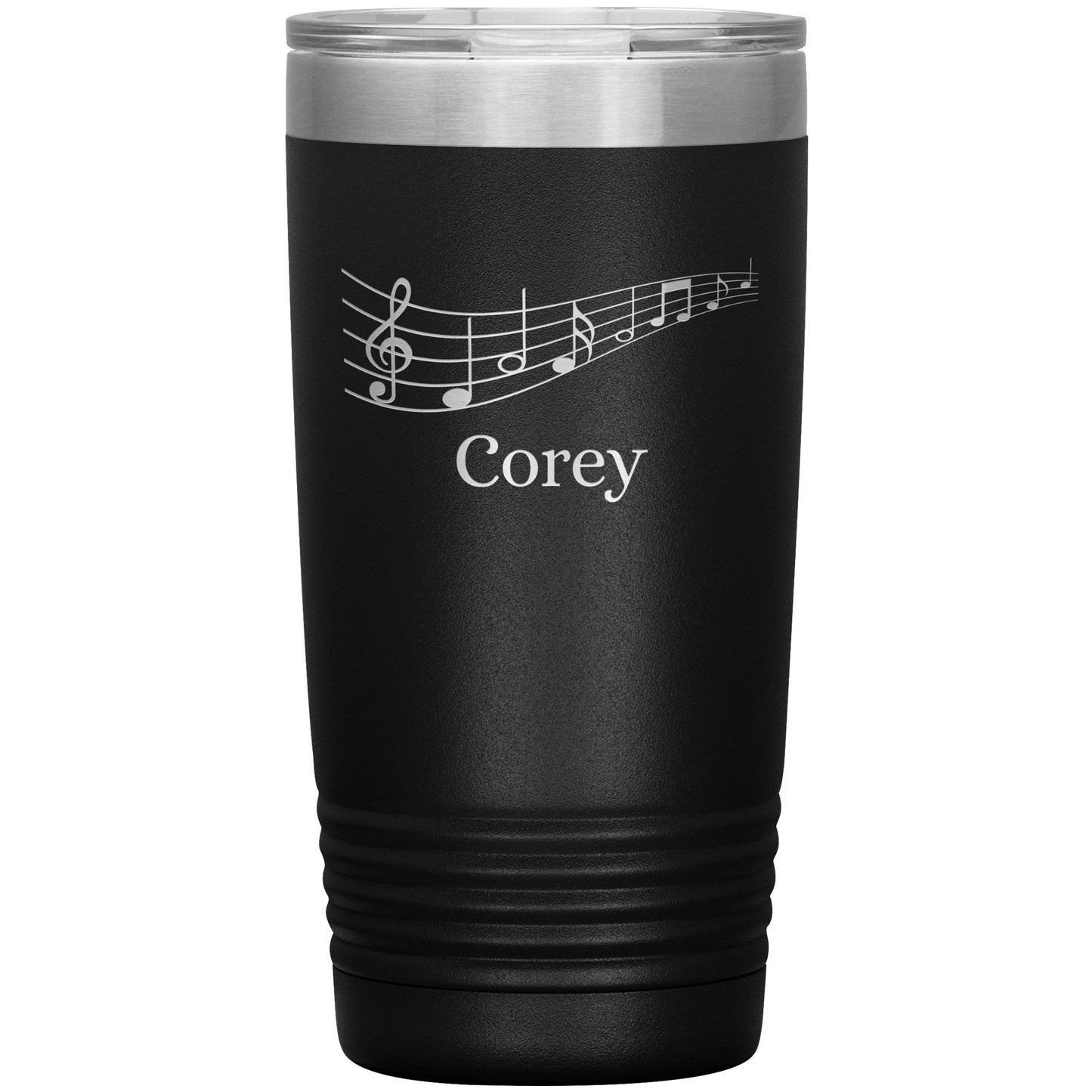 Custom Music Notes Tumbler 🎵