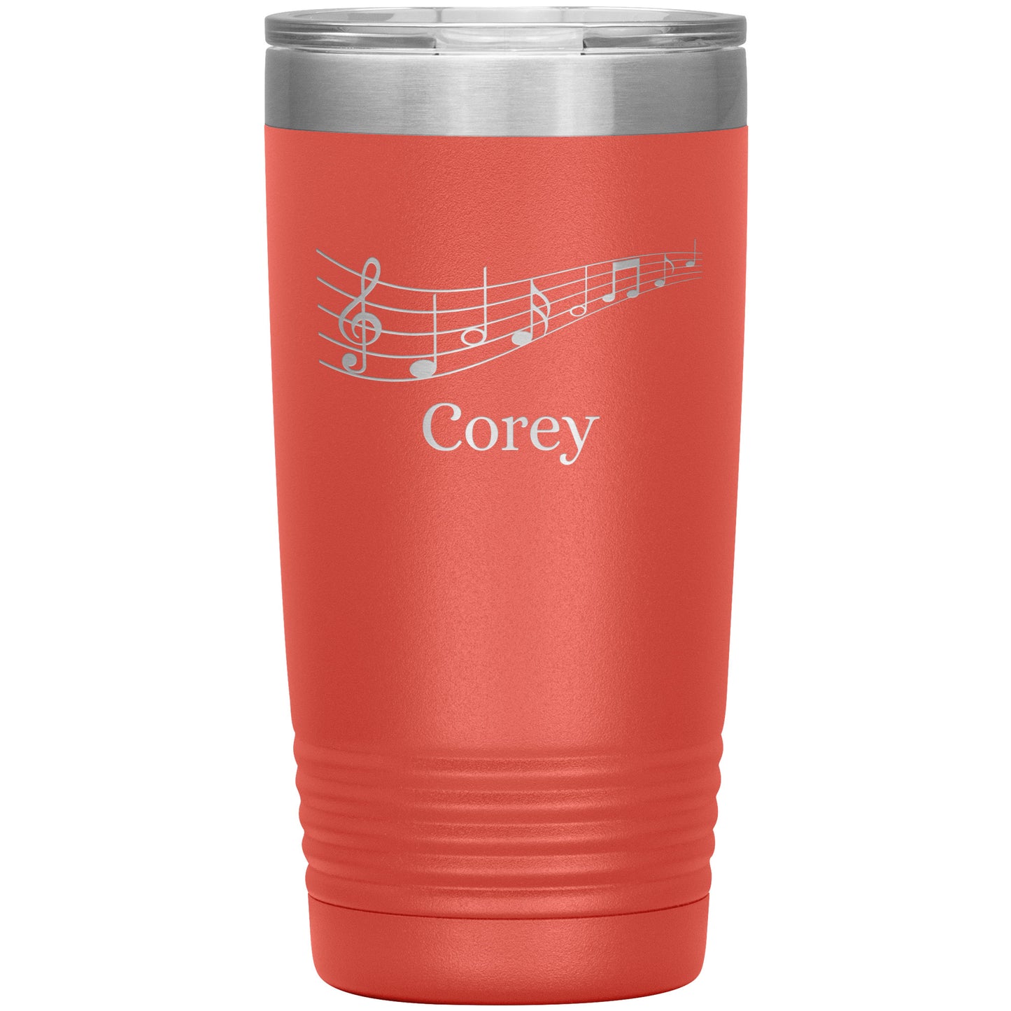 Custom Music Notes Tumbler 🎵