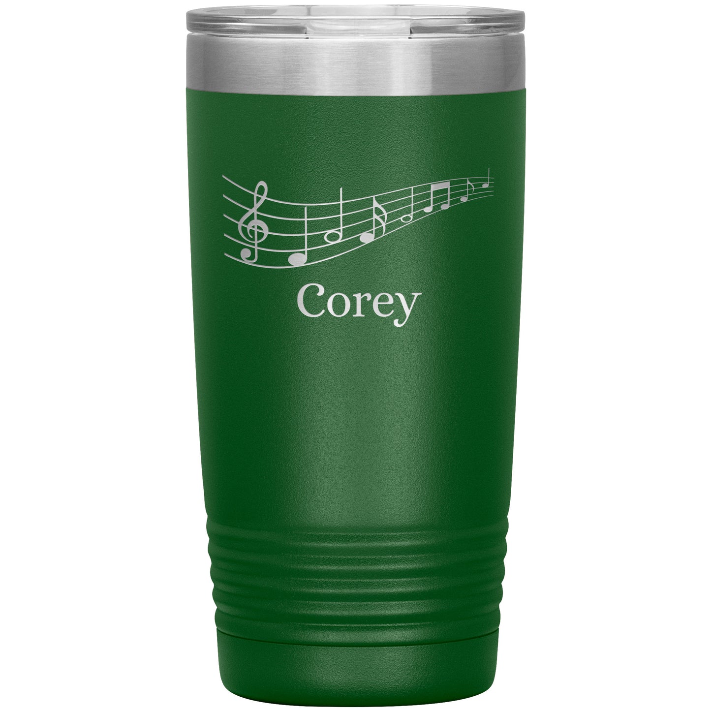 Custom Music Notes Tumbler 🎵