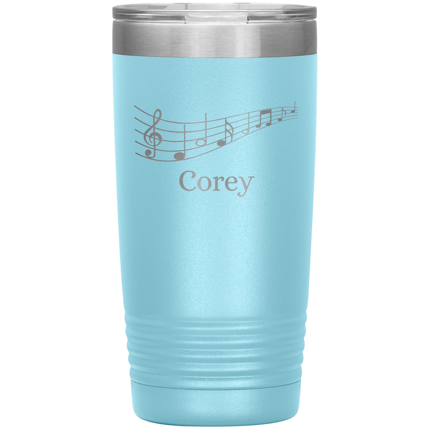 Custom Music Notes Tumbler 🎵