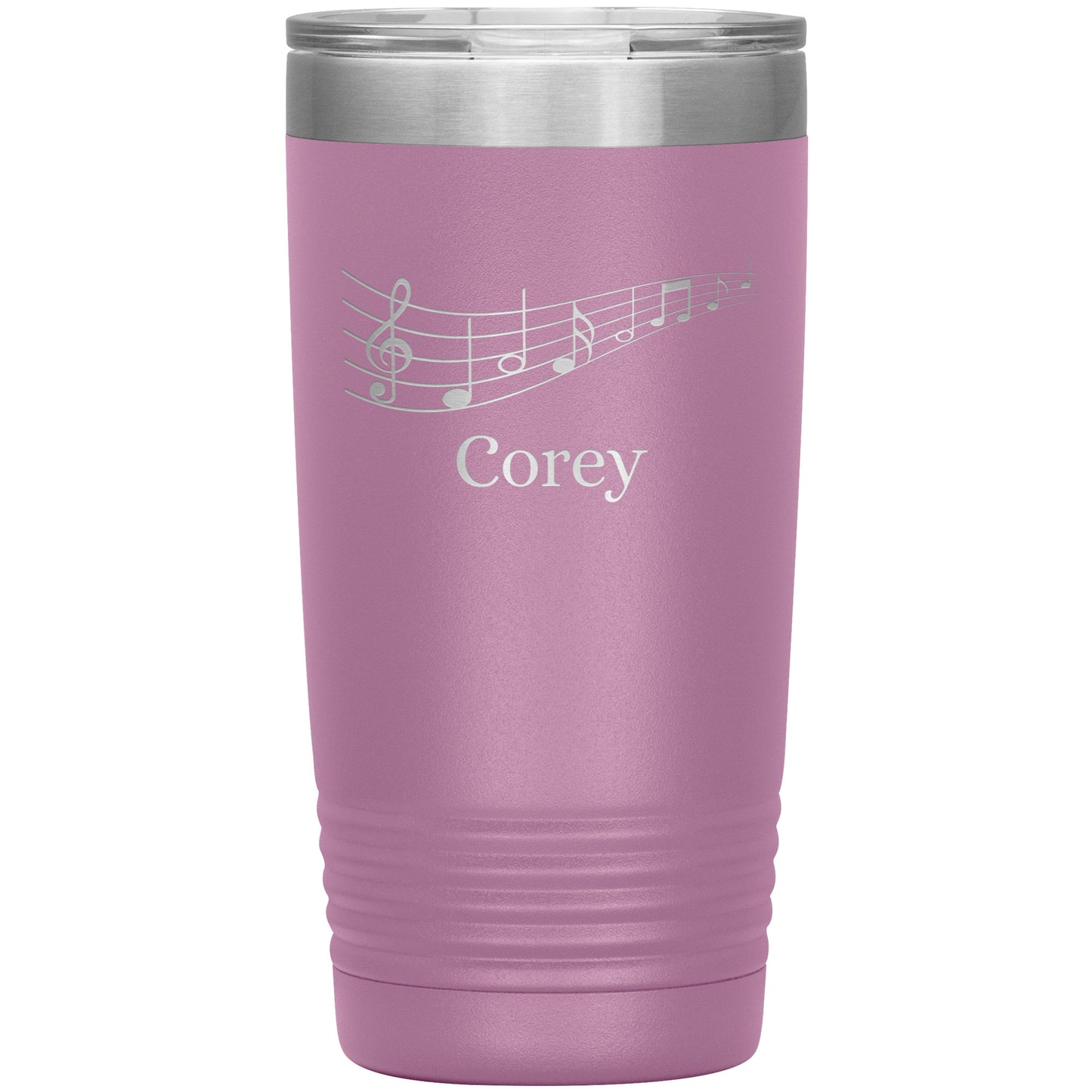 Custom Music Notes Tumbler 🎵