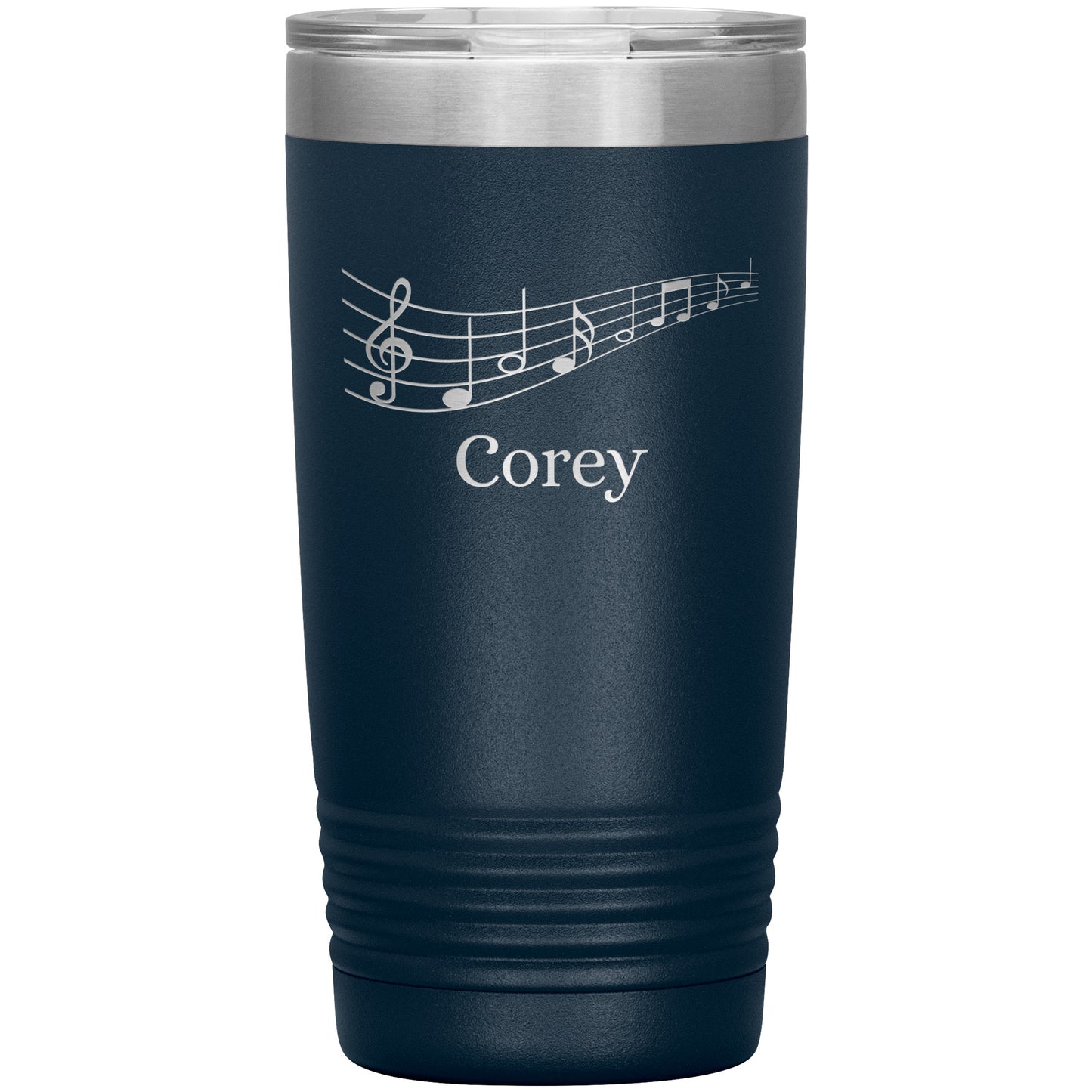 Custom Music Notes Tumbler 🎵