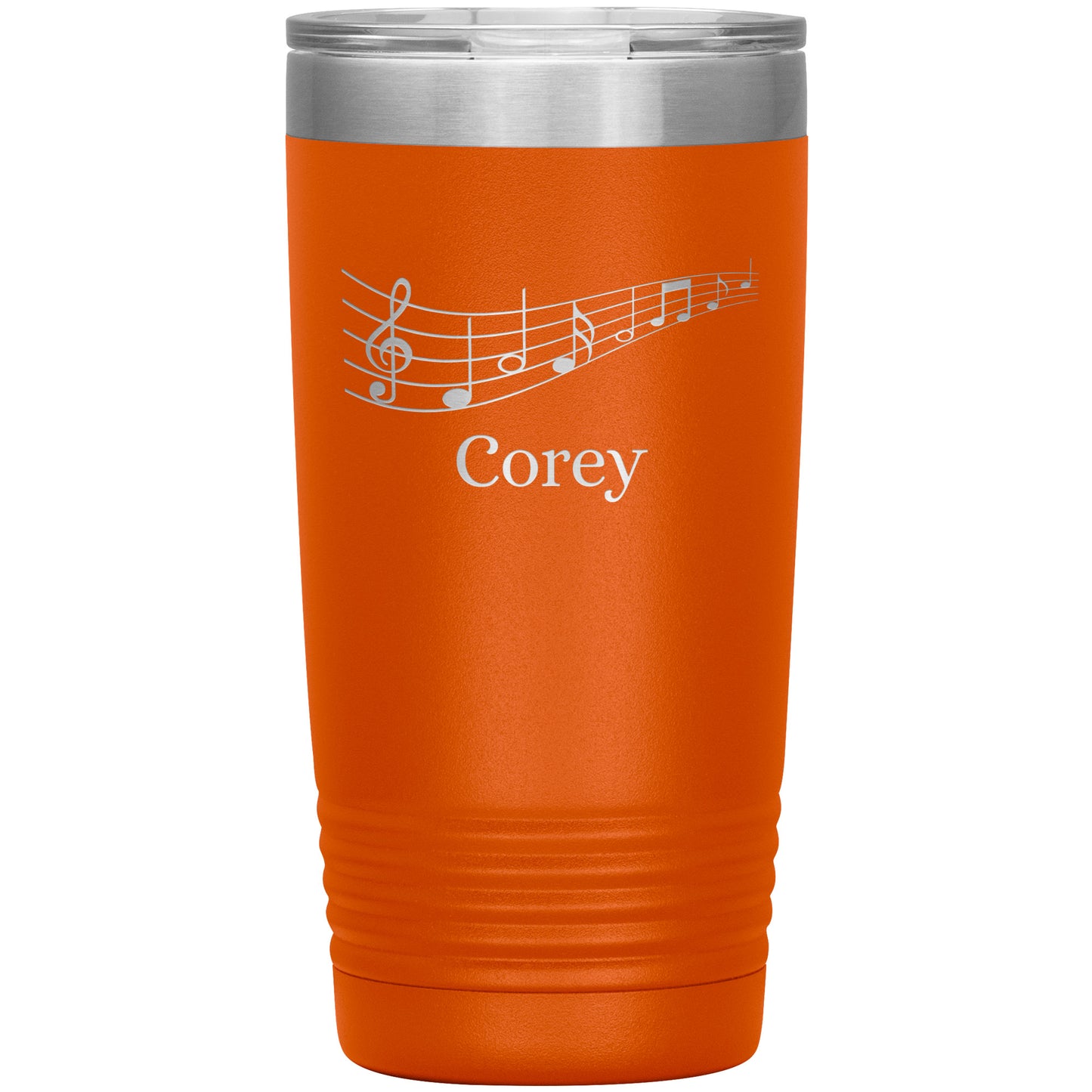 Custom Music Notes Tumbler 🎵