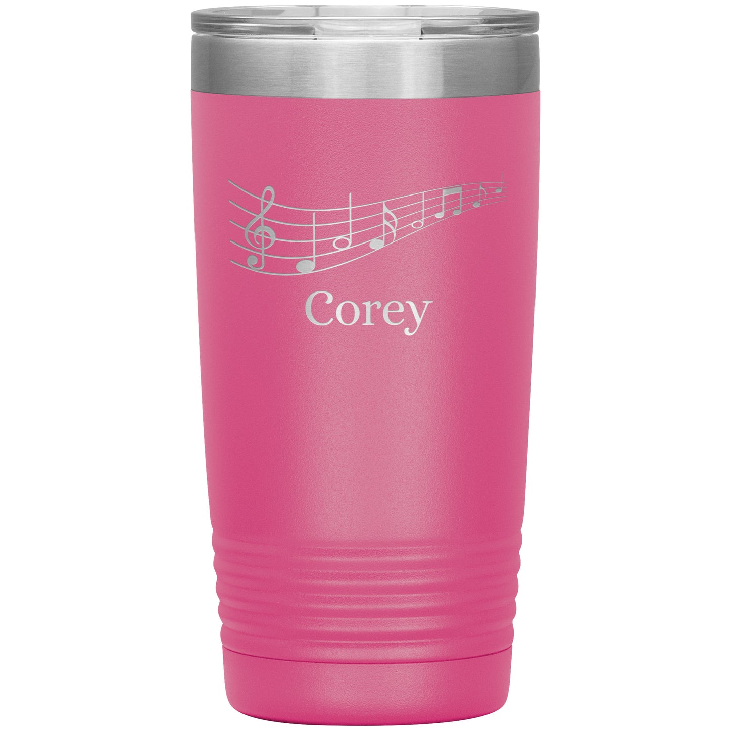 Custom Music Notes Tumbler 🎵