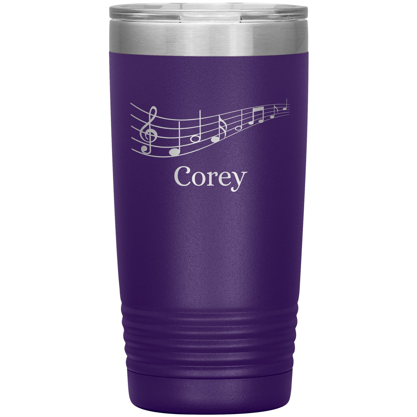 Custom Music Notes Tumbler 🎵