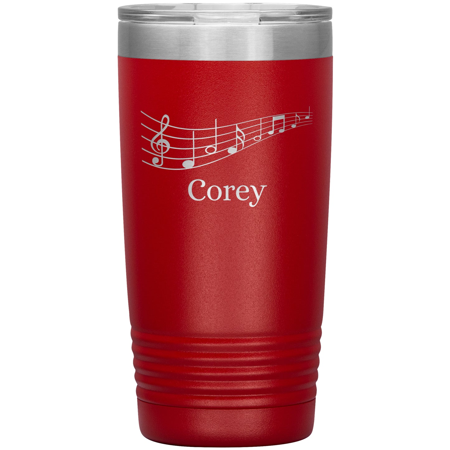 Custom Music Notes Tumbler 🎵