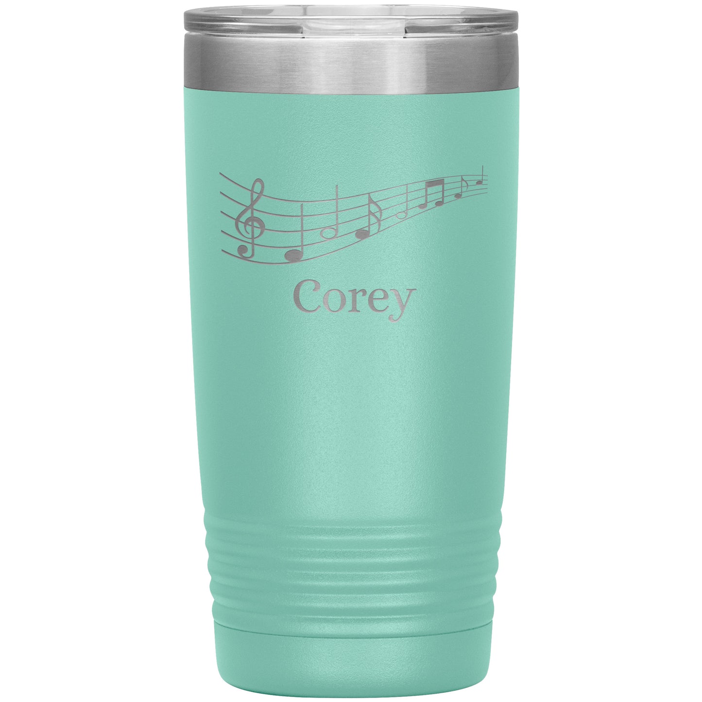 Custom Music Notes Tumbler 🎵