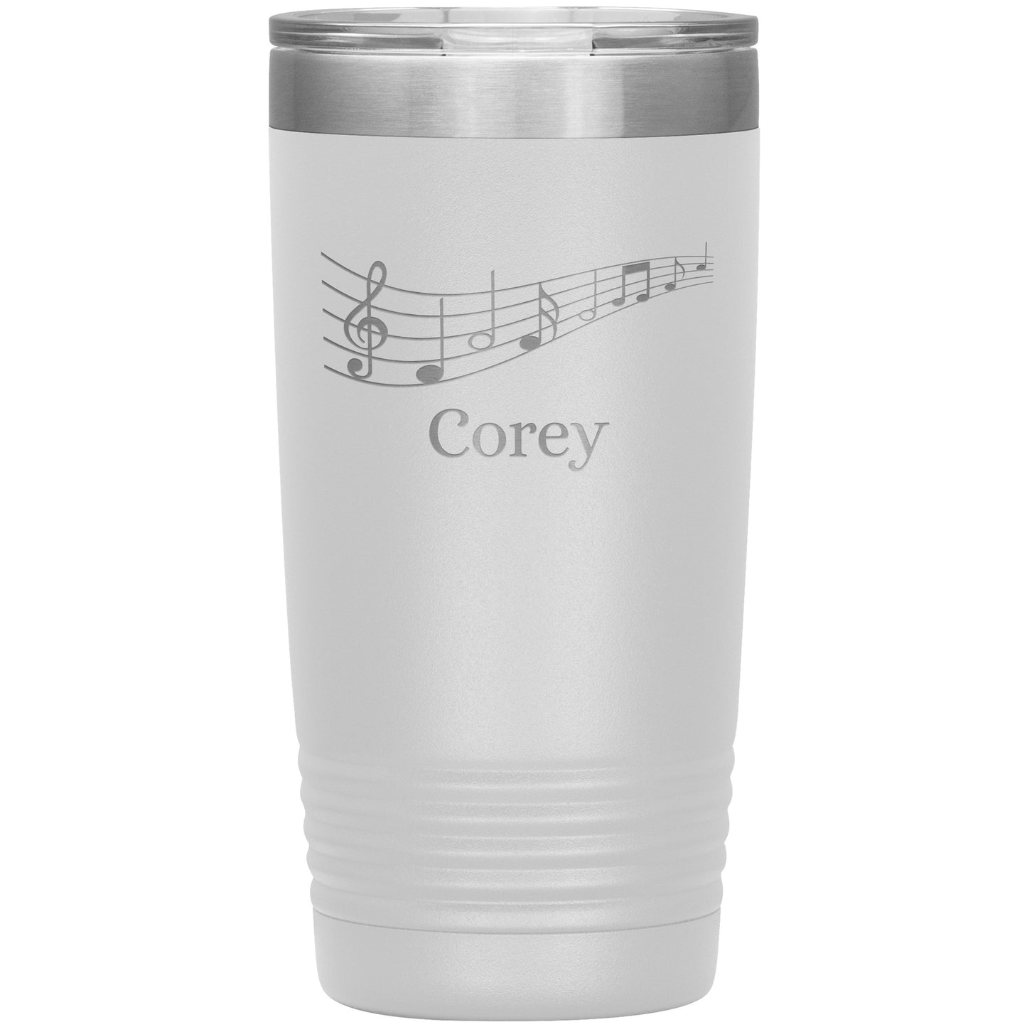 Custom Music Notes Tumbler 🎵