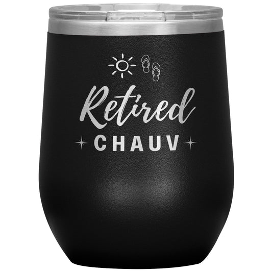 Custom Retired Wine Tumbler☀️🩴