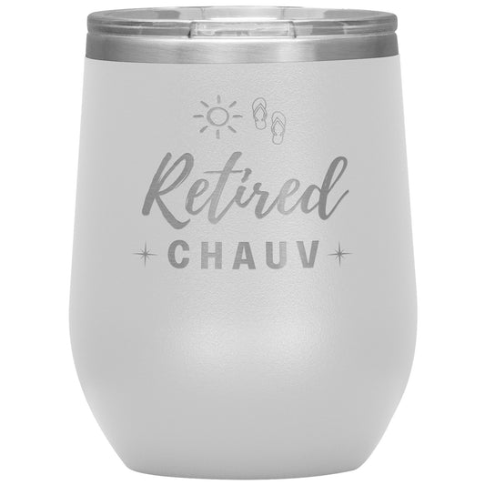 Custom Retired Wine Tumbler☀️🩴