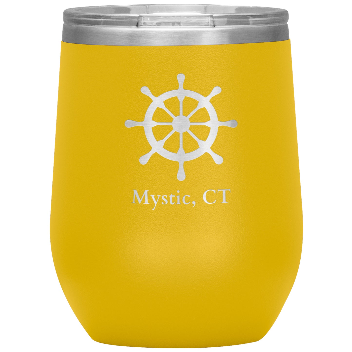 Custom Sailors Wheel Wine Tumbler☸
