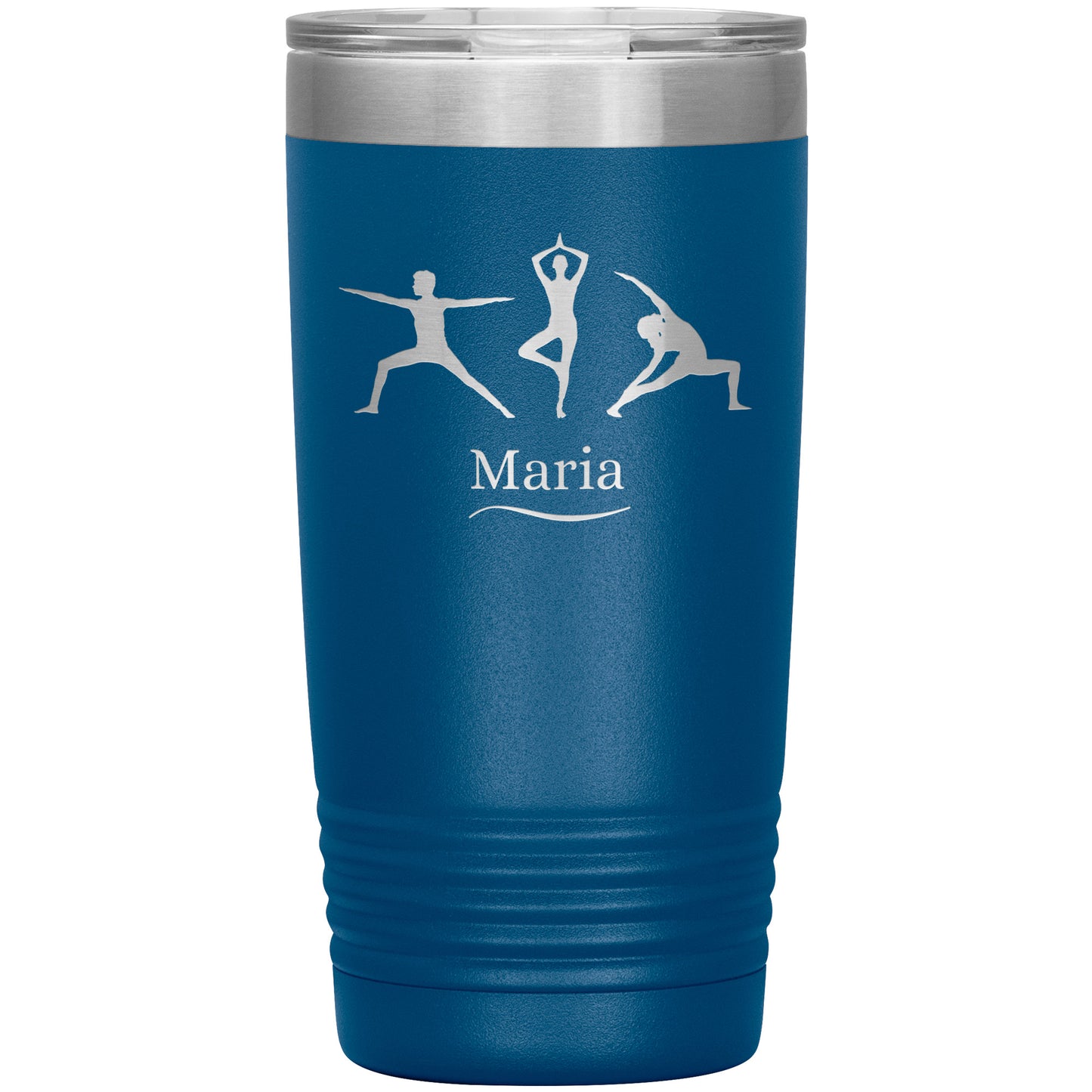Custom Yoga Poses Tumbler 🧘‍♂️