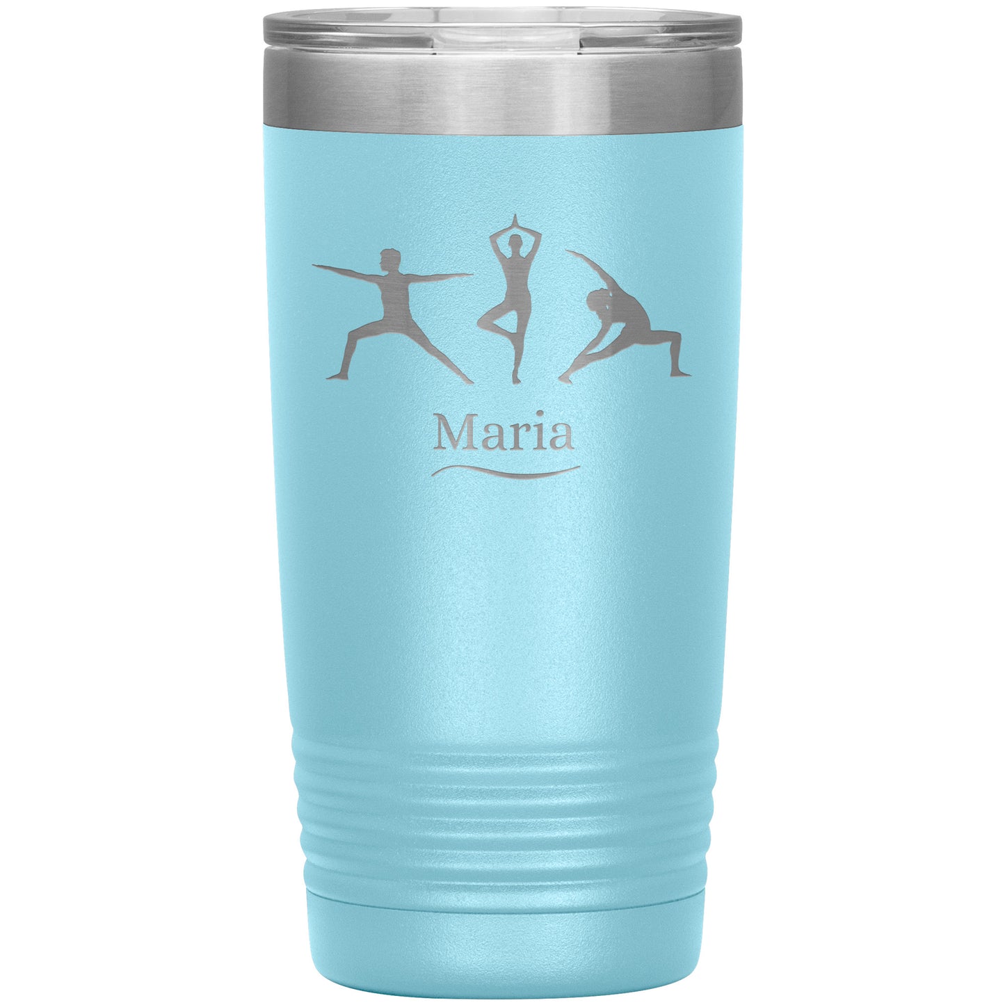 Custom Yoga Poses Tumbler 🧘‍♂️