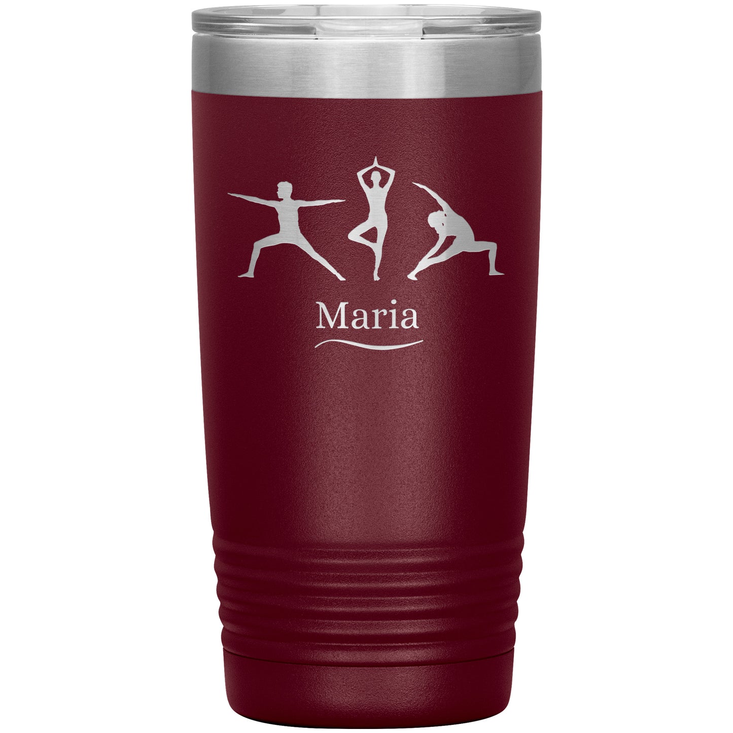 Custom Yoga Poses Tumbler 🧘‍♂️