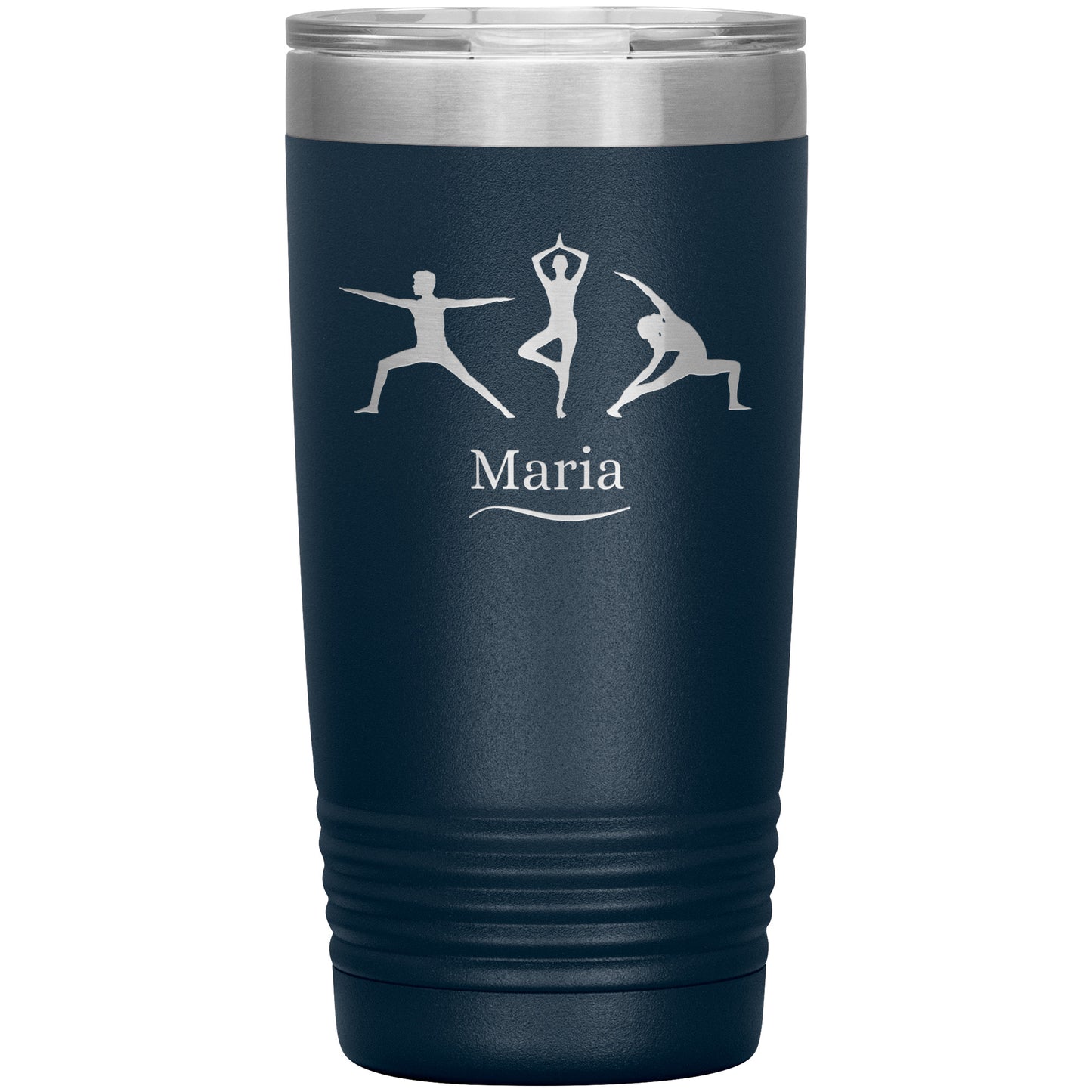 Custom Yoga Poses Tumbler 🧘‍♂️