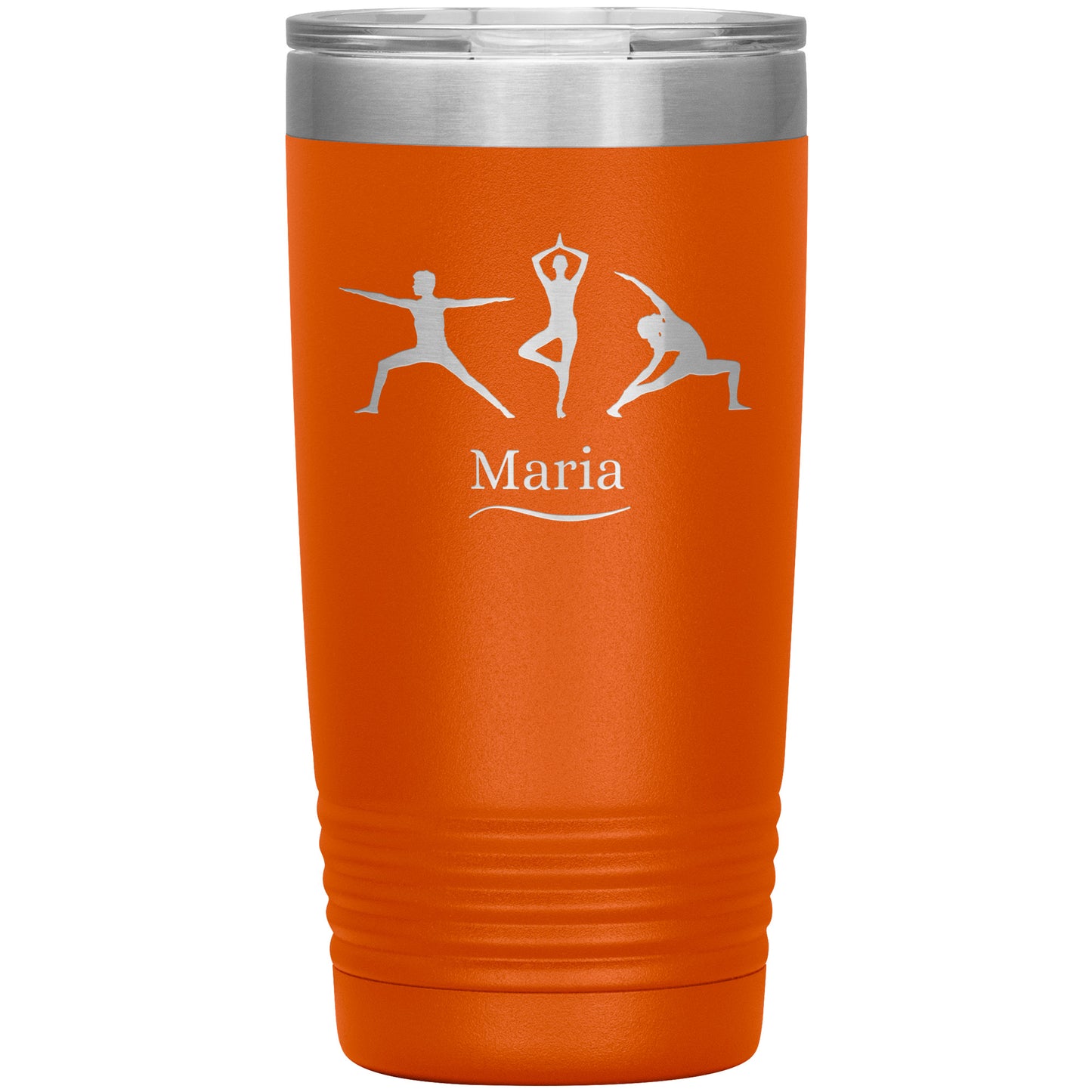 Custom Yoga Poses Tumbler 🧘‍♂️