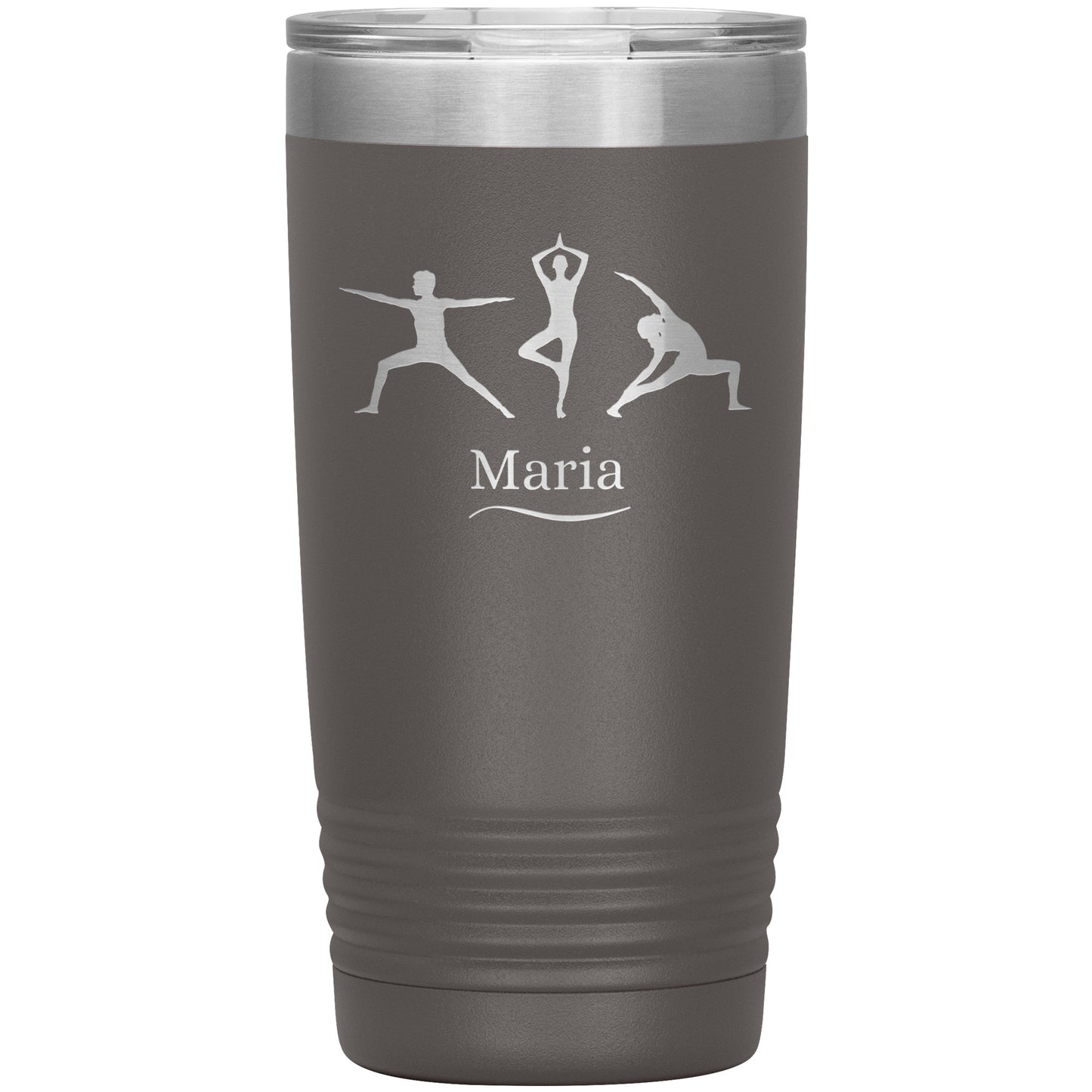 Custom Yoga Poses Tumbler 🧘‍♂️
