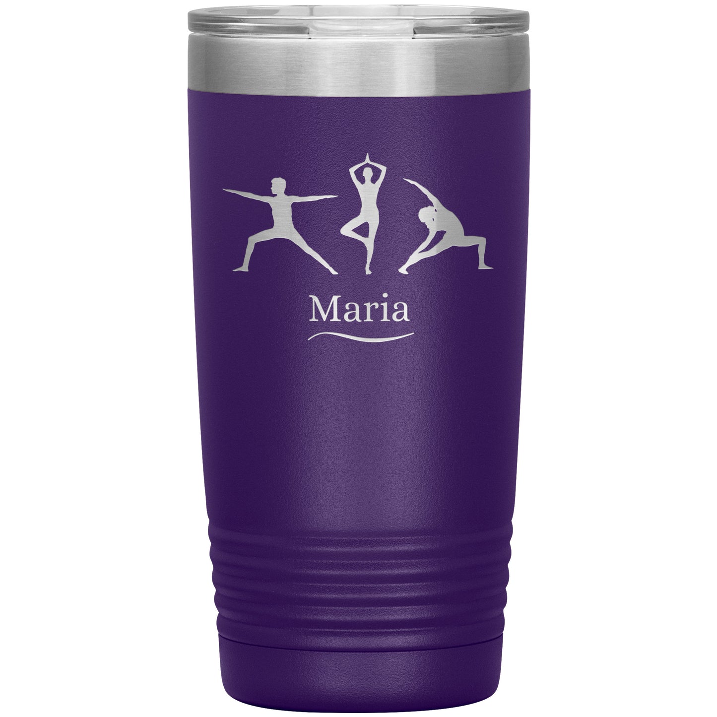 Custom Yoga Poses Tumbler 🧘‍♂️