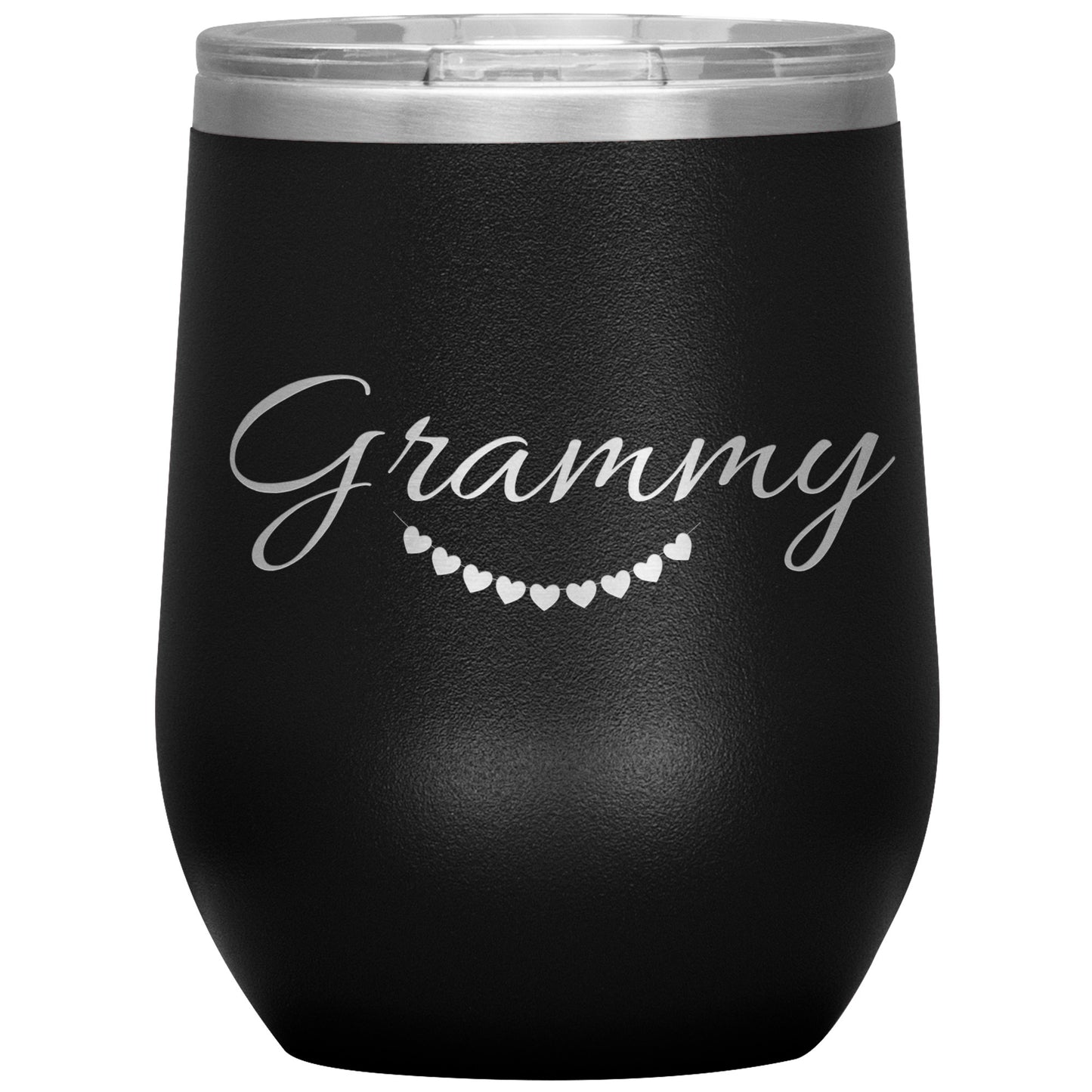 Grammy Hanging Hearts Wine Tumbler💕